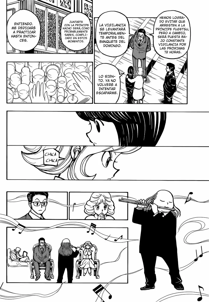Hunter X Hunter capítulo 381, página 8