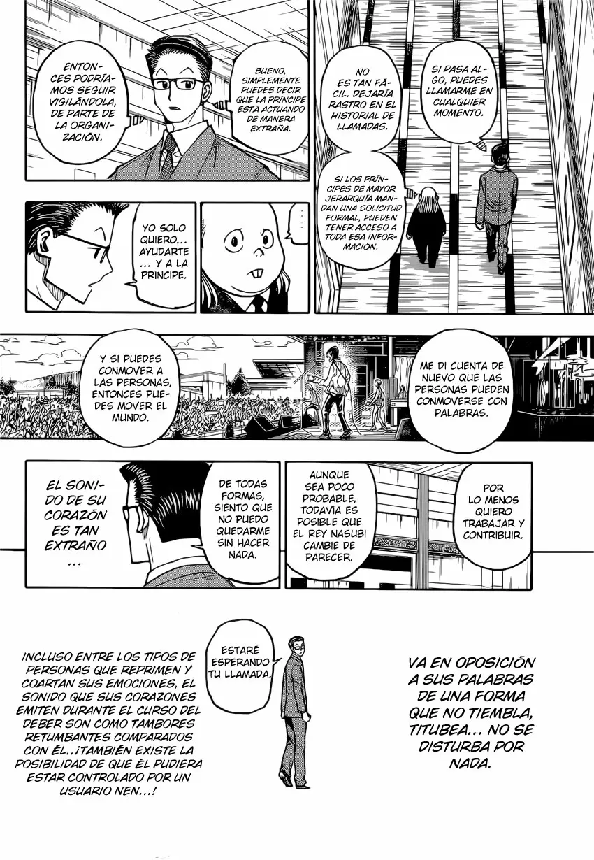 Hunter X Hunter capítulo 381, página 10