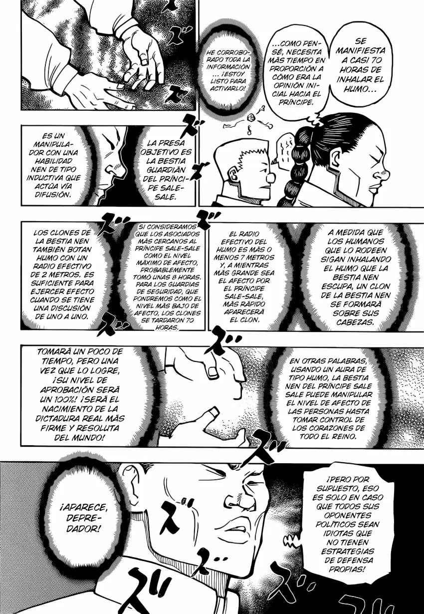 Hunter X Hunter capítulo 381, página 12