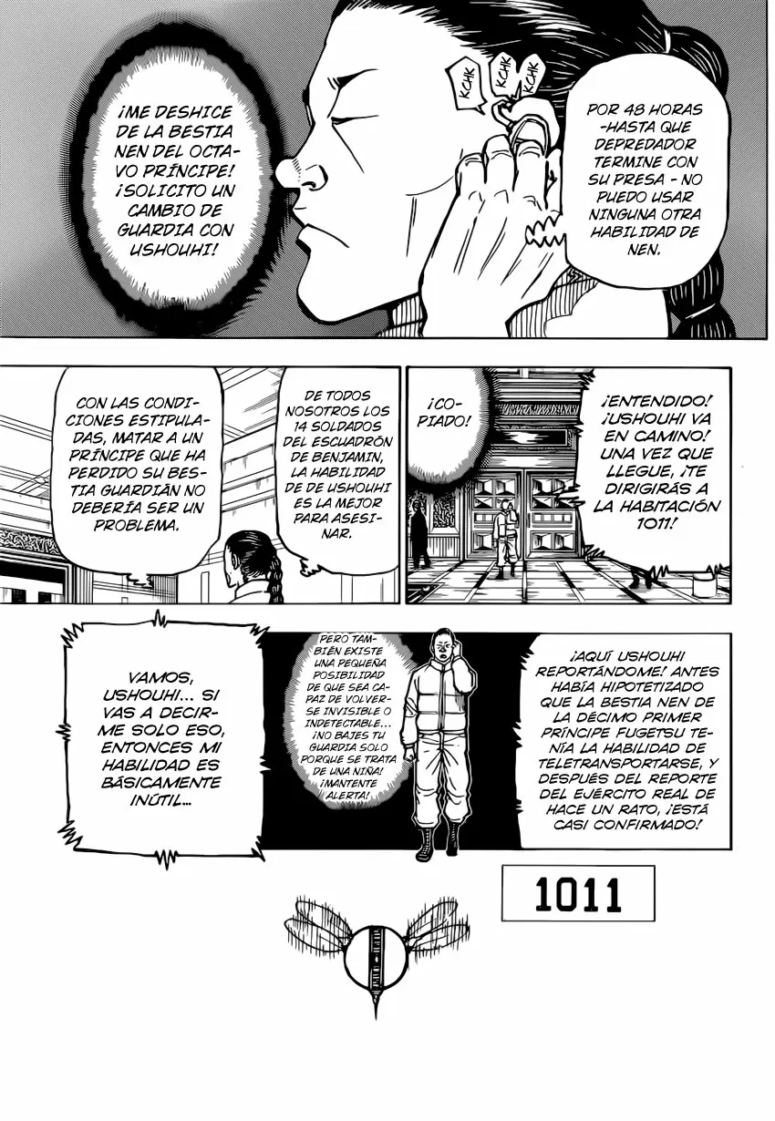 Hunter X Hunter capítulo 381, página 17