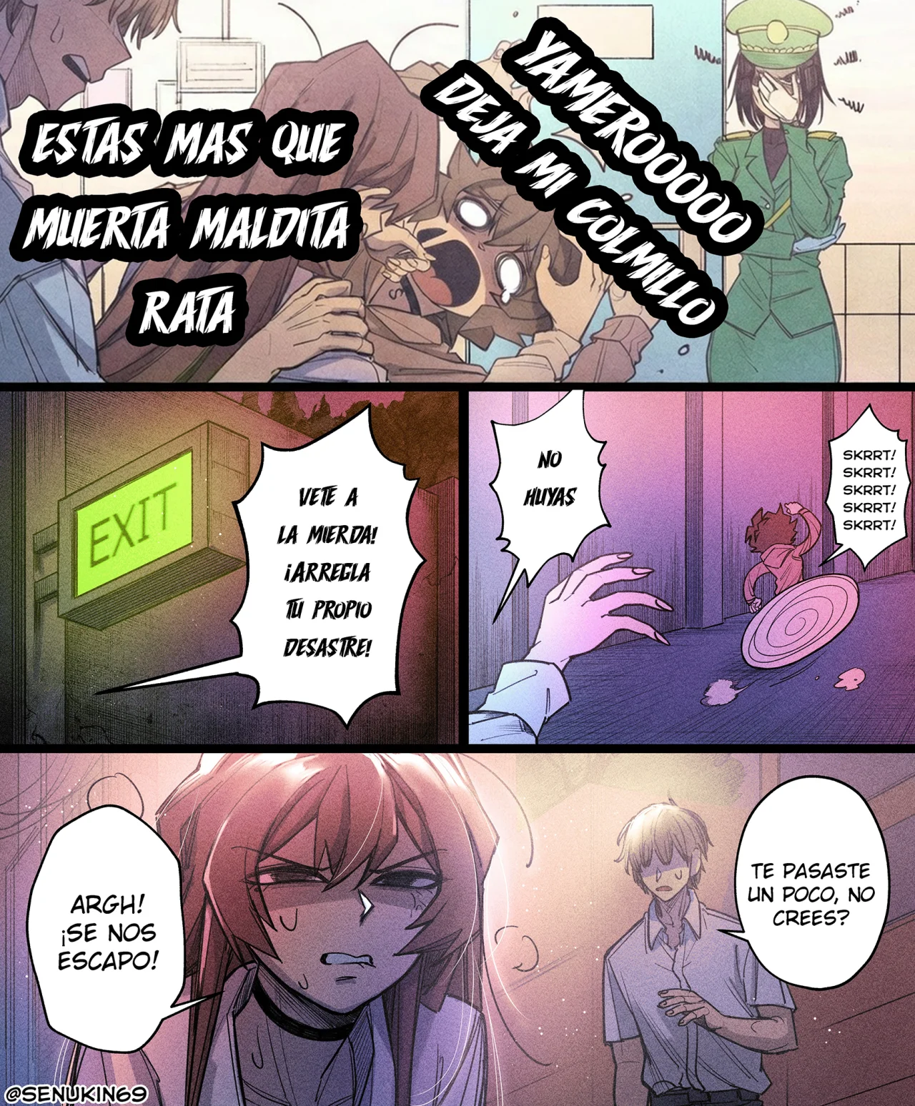 Insomniac Workers capítulo 13, página 4