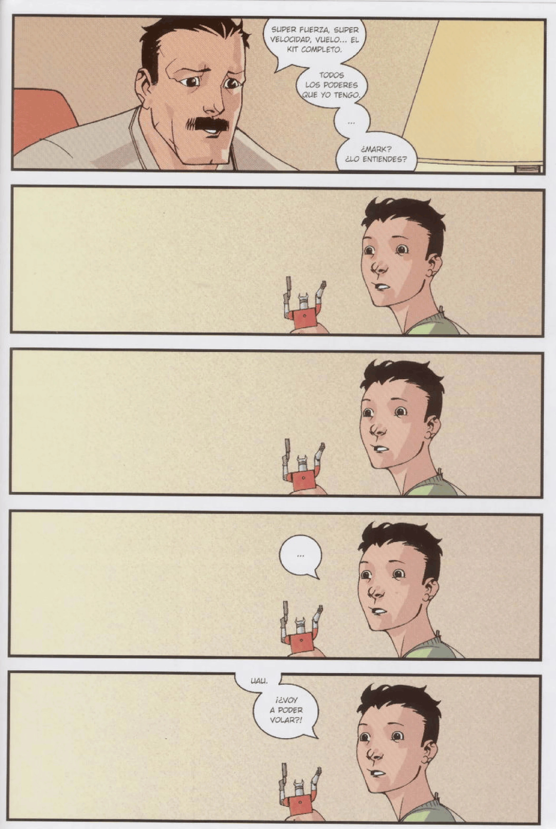 INVINCIBLE capítulo 1, página 34