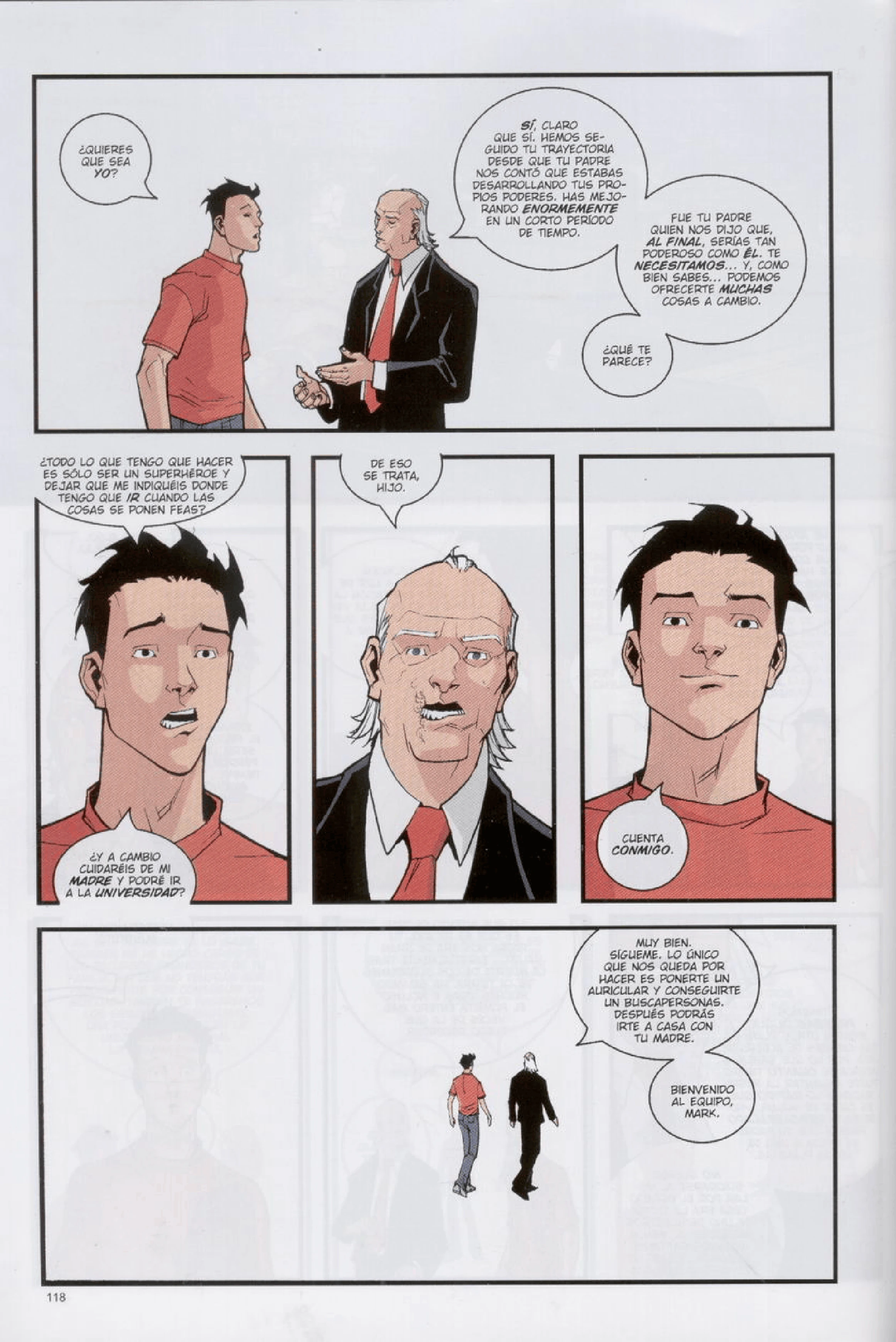INVINCIBLE capítulo 1, página 348