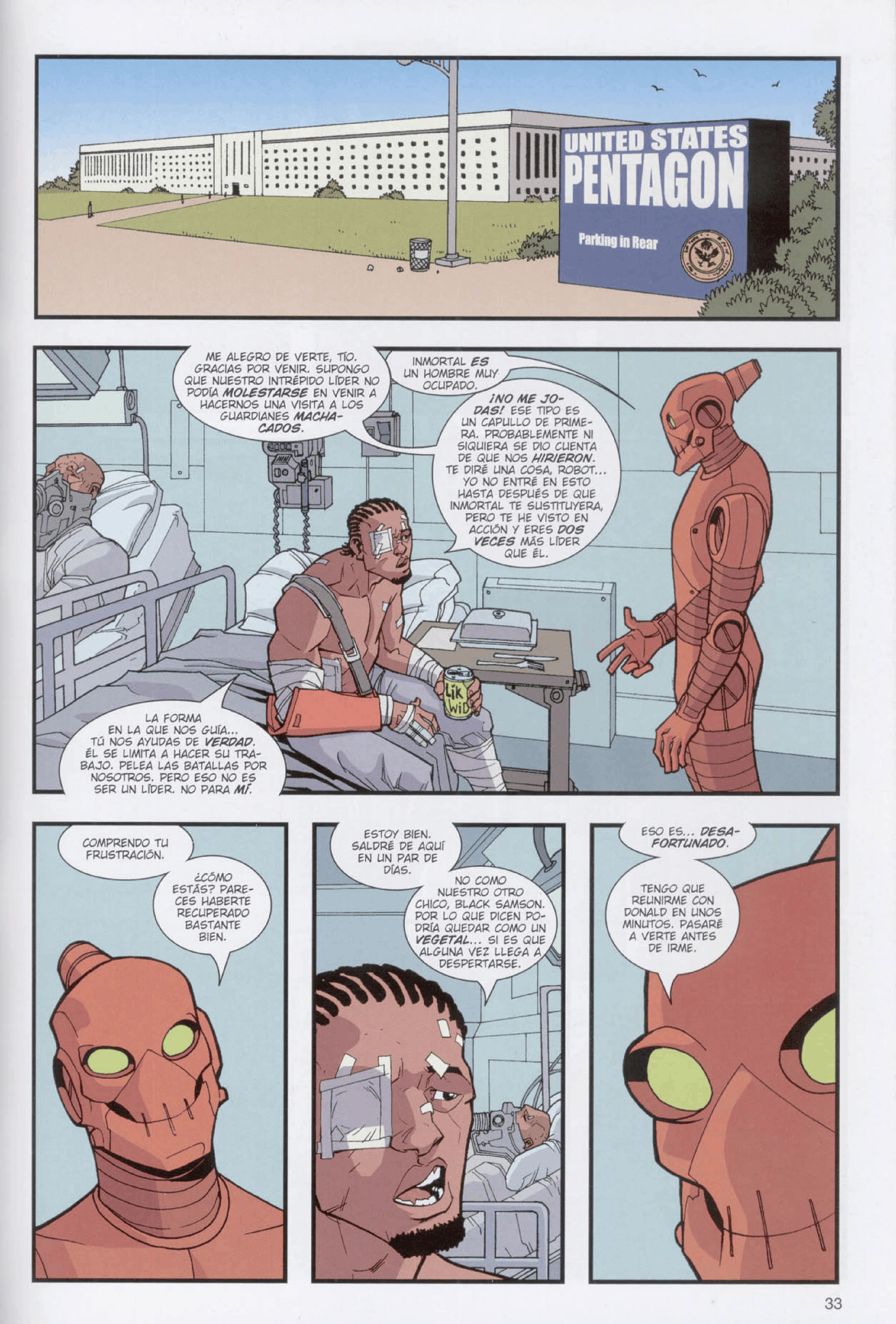 INVINCIBLE capítulo 3, página 33
