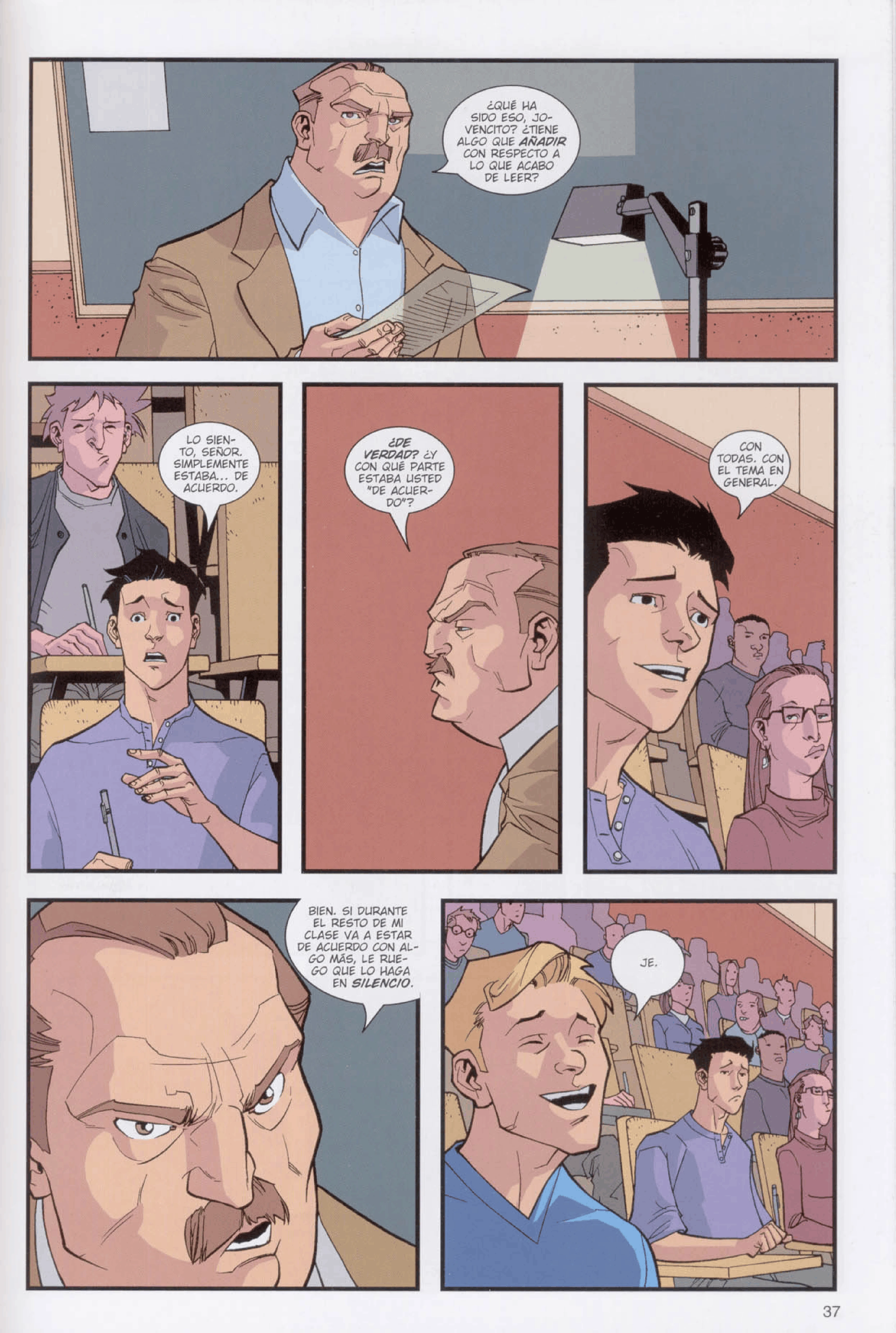 INVINCIBLE capítulo 3, página 37