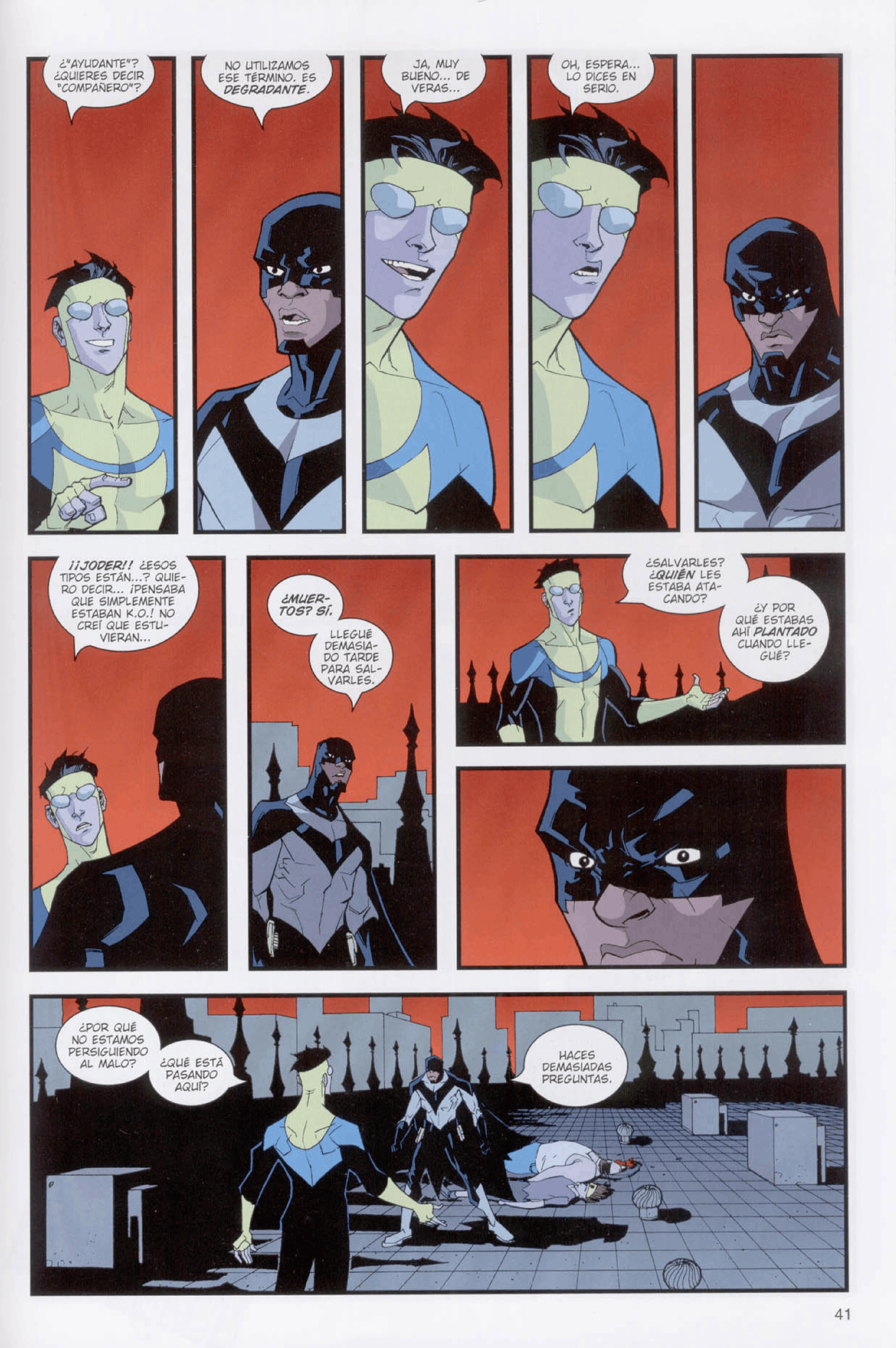 INVINCIBLE capítulo 3, página 41