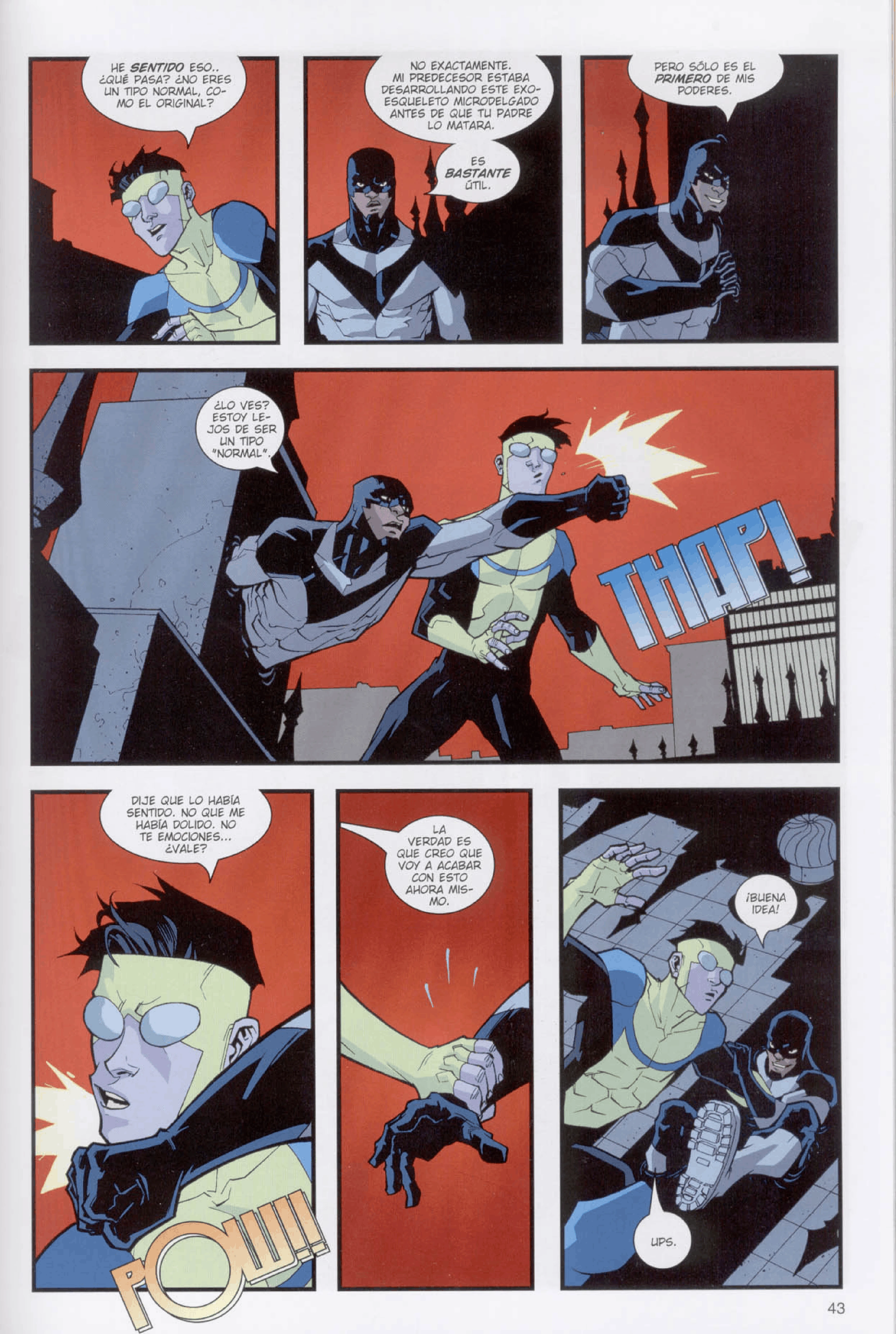 INVINCIBLE capítulo 3, página 43