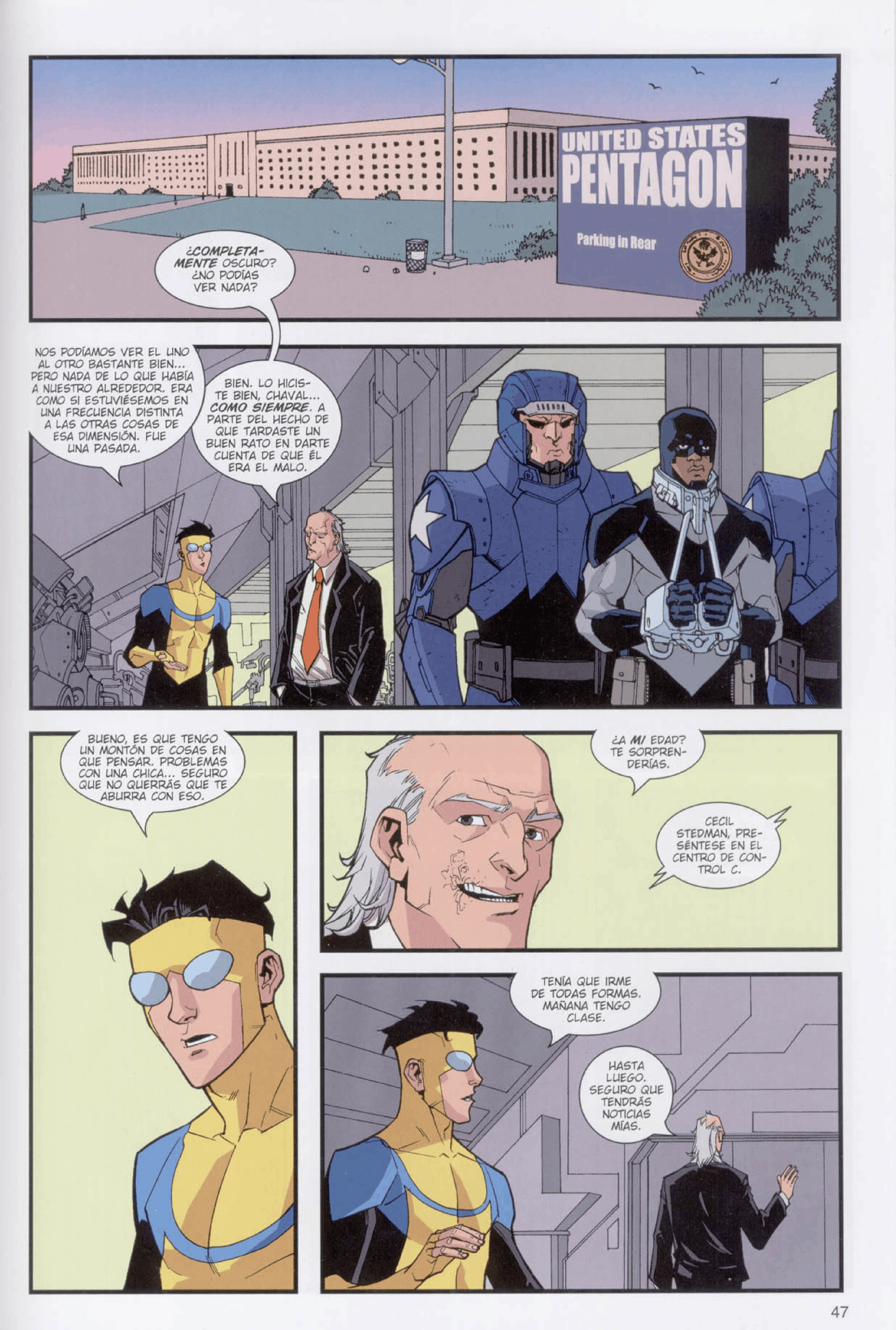INVINCIBLE capítulo 3, página 47