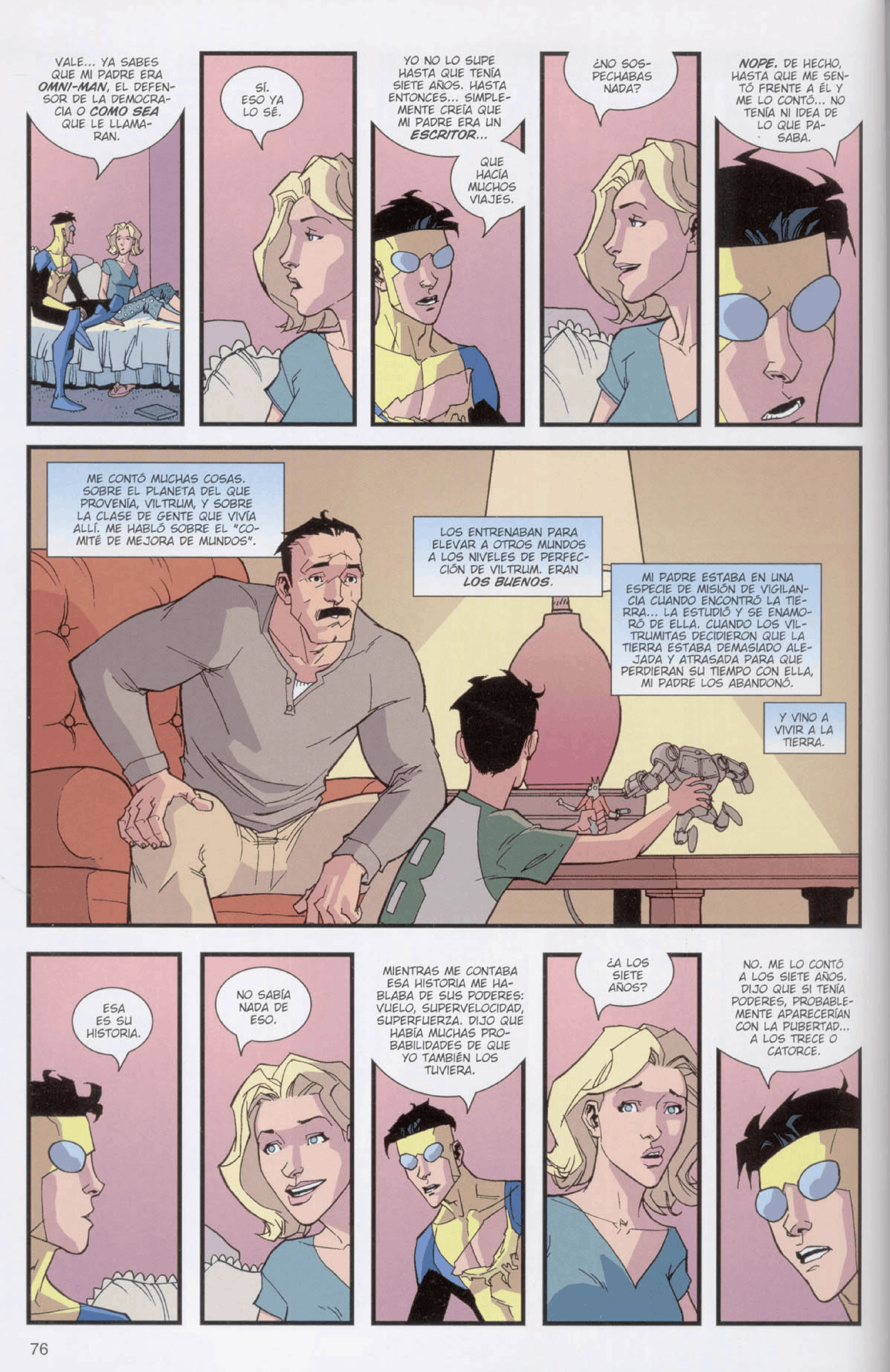 INVINCIBLE capítulo 3, página 74