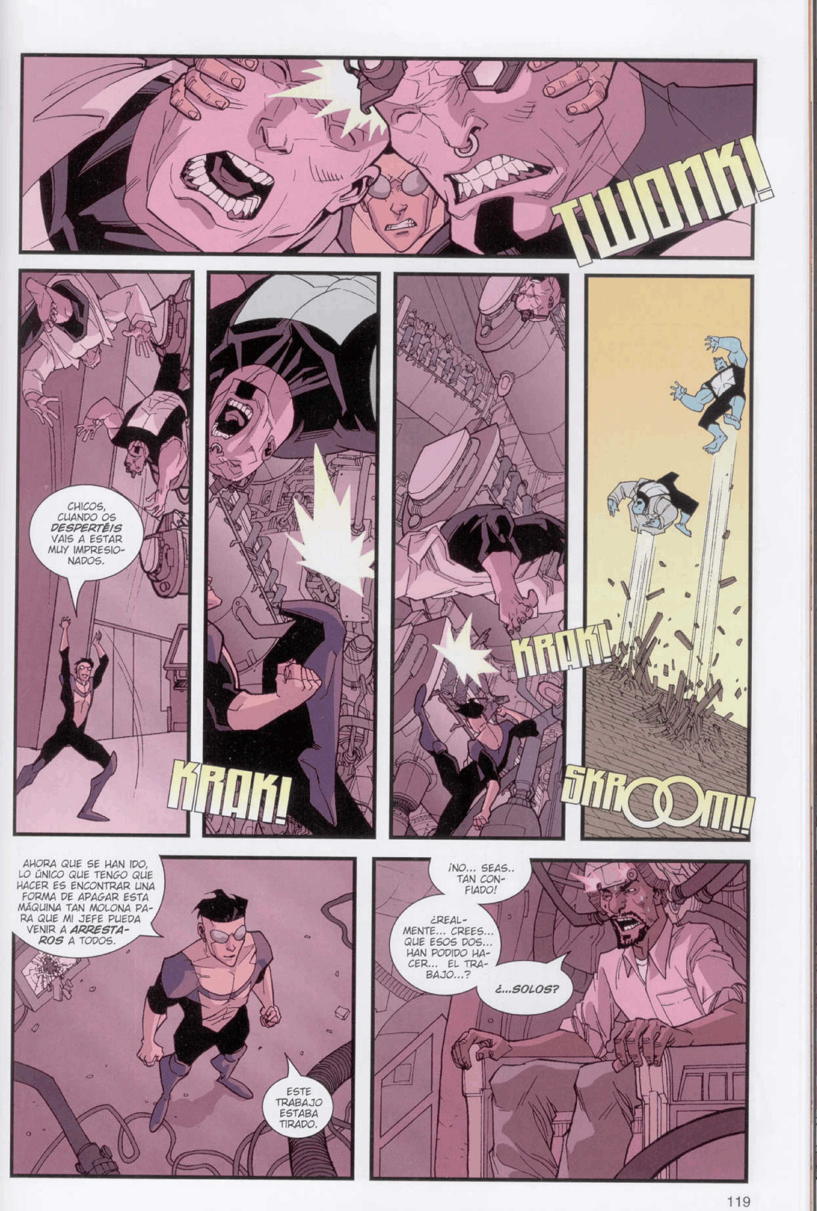 INVINCIBLE capítulo 3, página 114