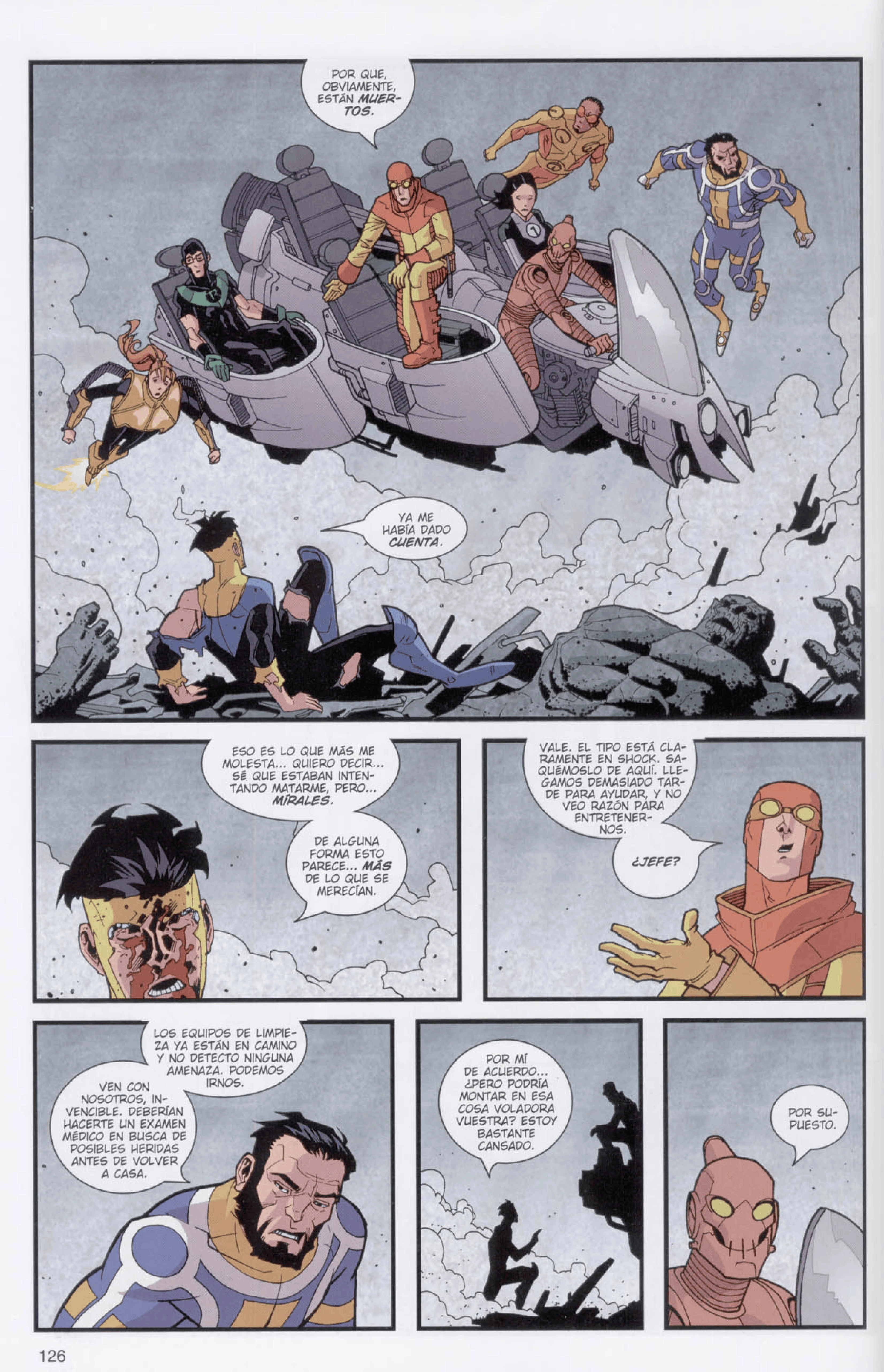 INVINCIBLE capítulo 3, página 121