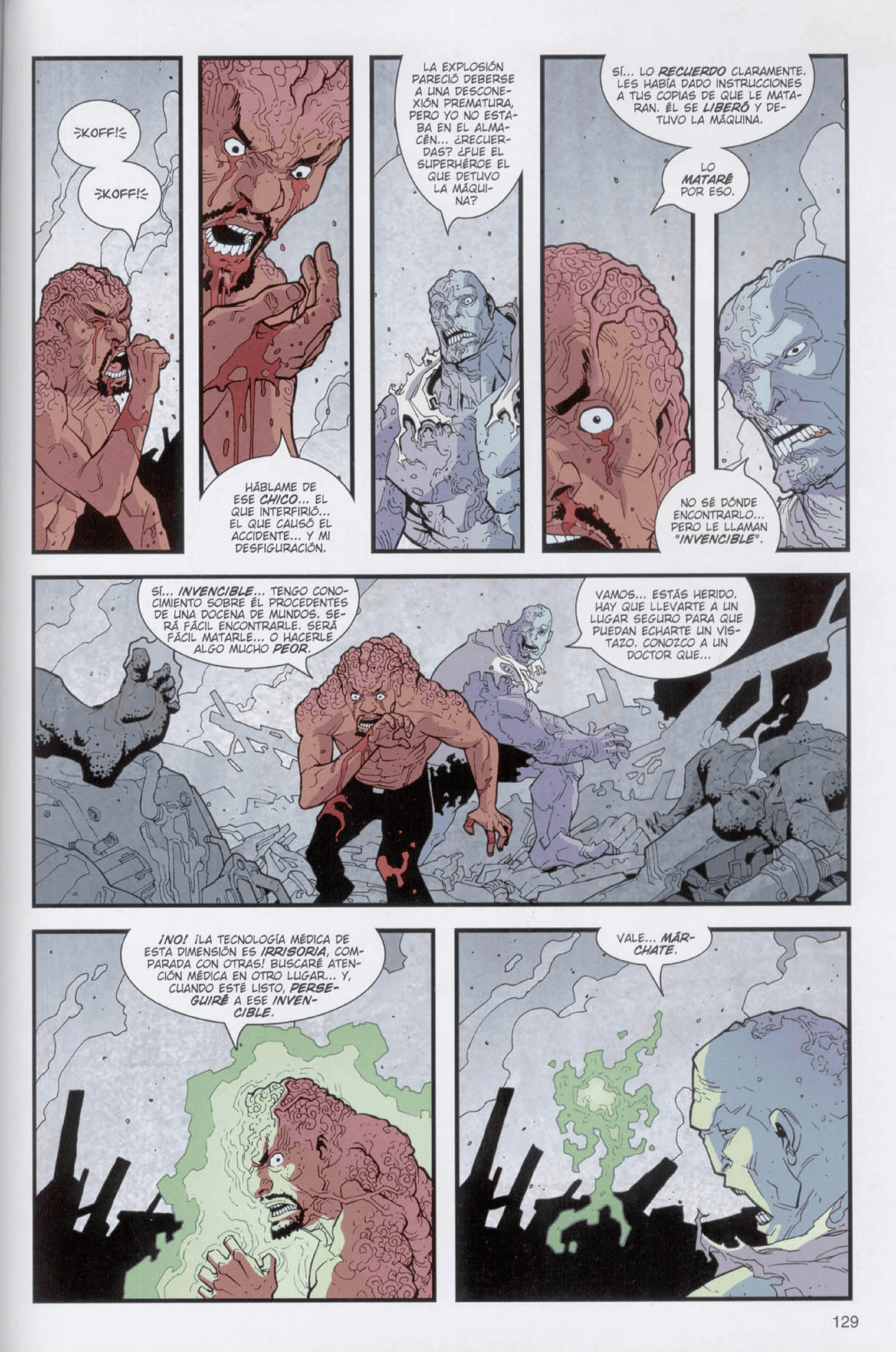 INVINCIBLE capítulo 3, página 124