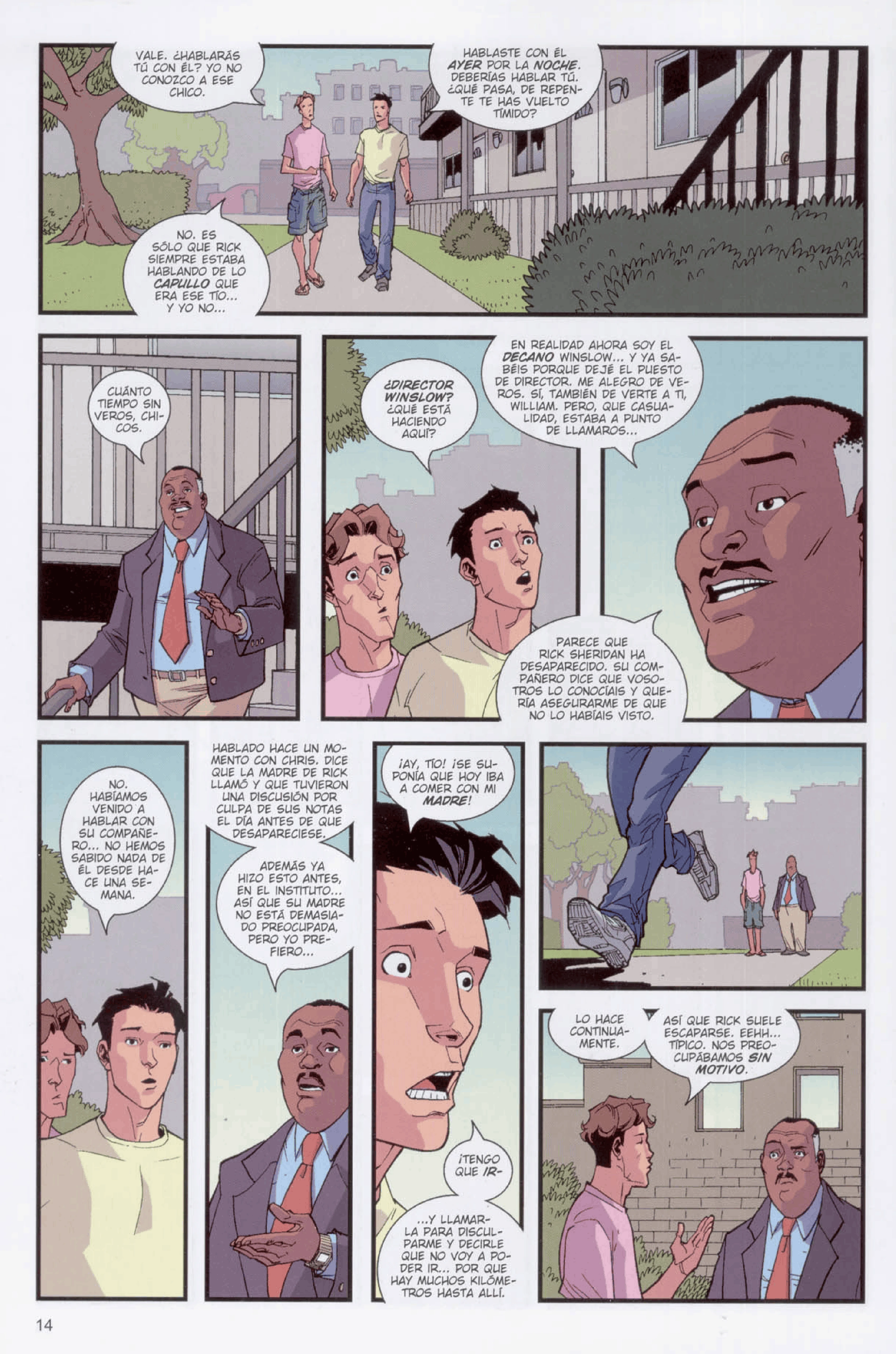 INVINCIBLE capítulo 4, página 14