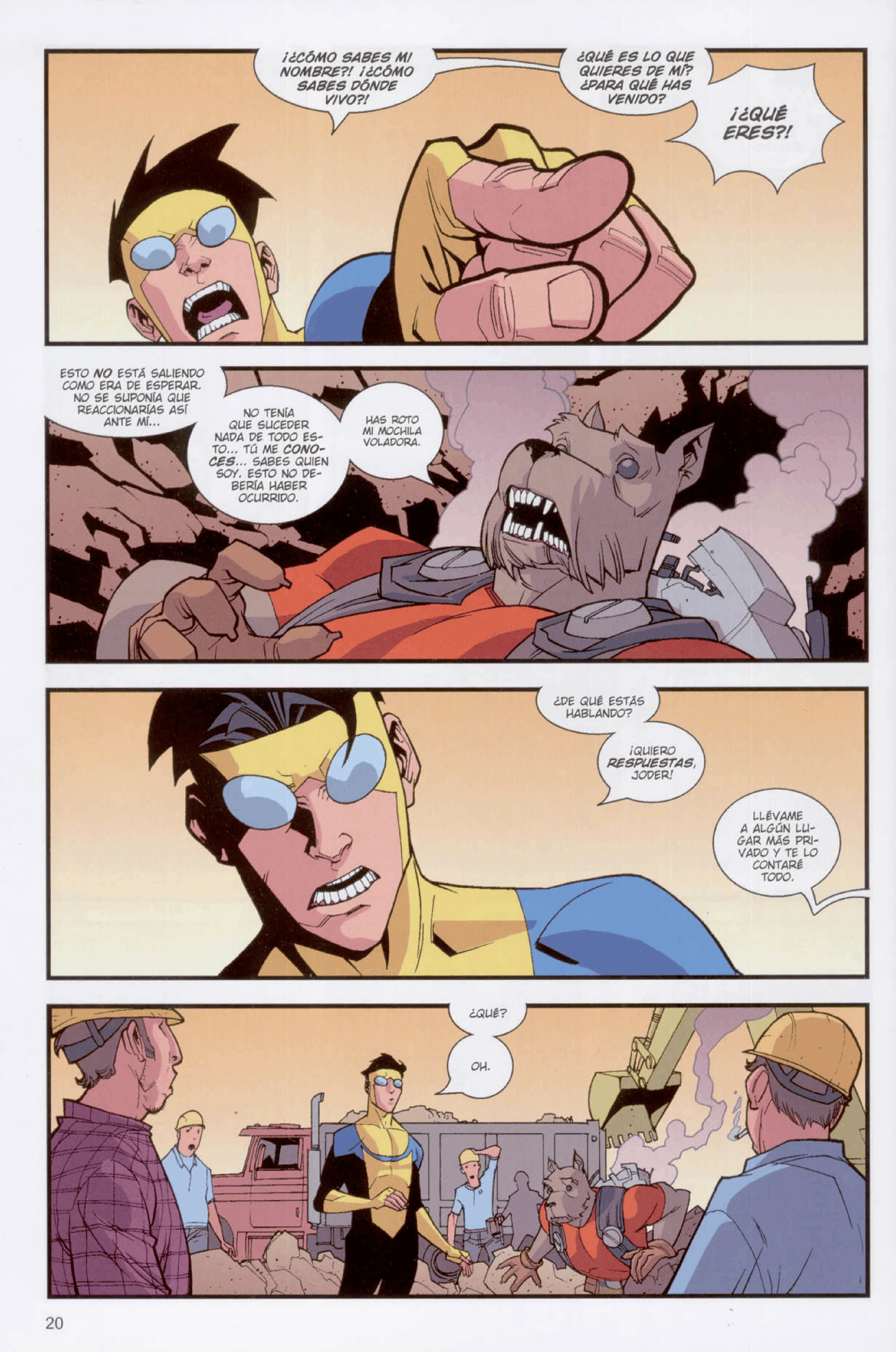 INVINCIBLE capítulo 4, página 20