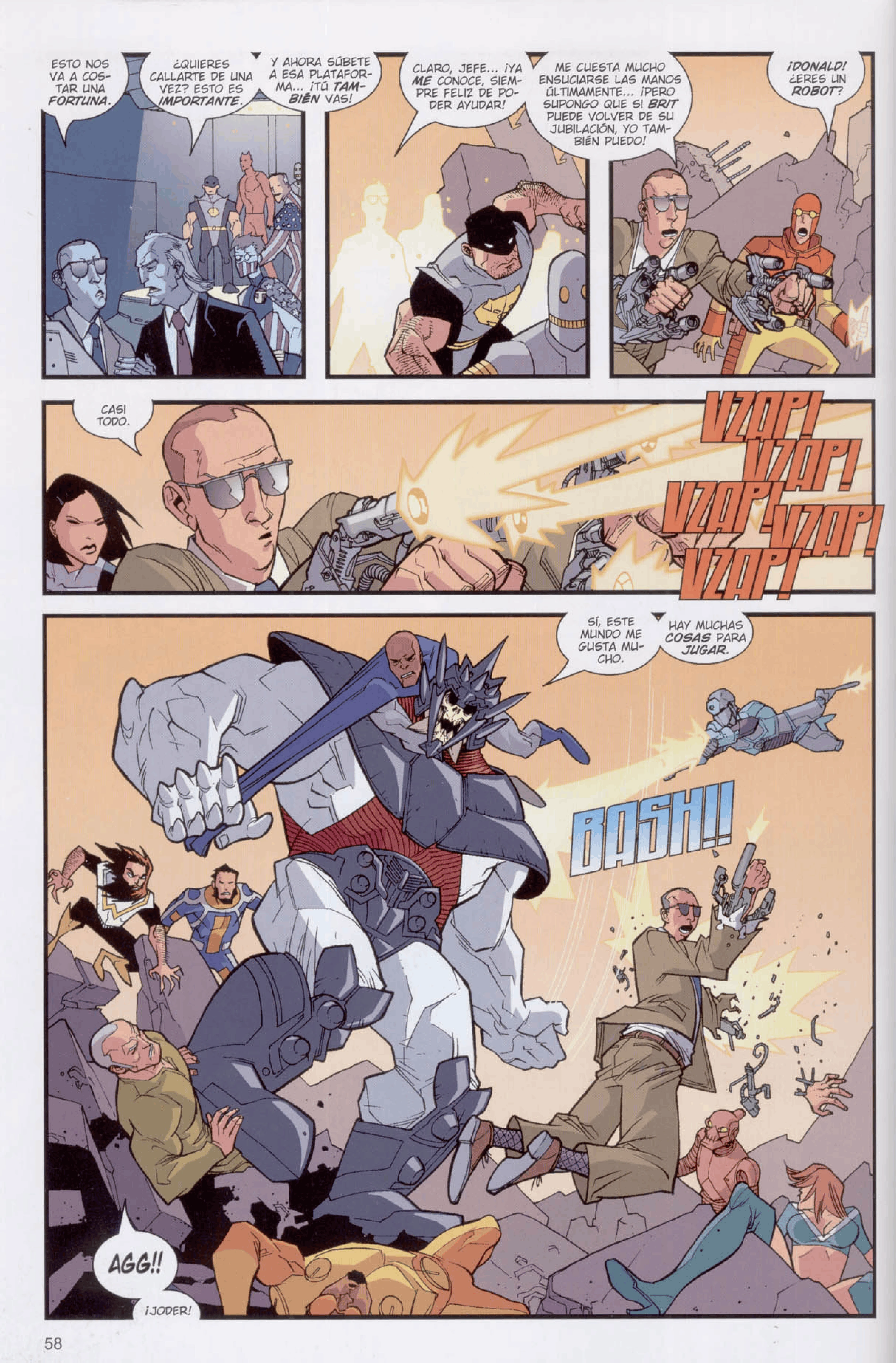 INVINCIBLE capítulo 4, página 55