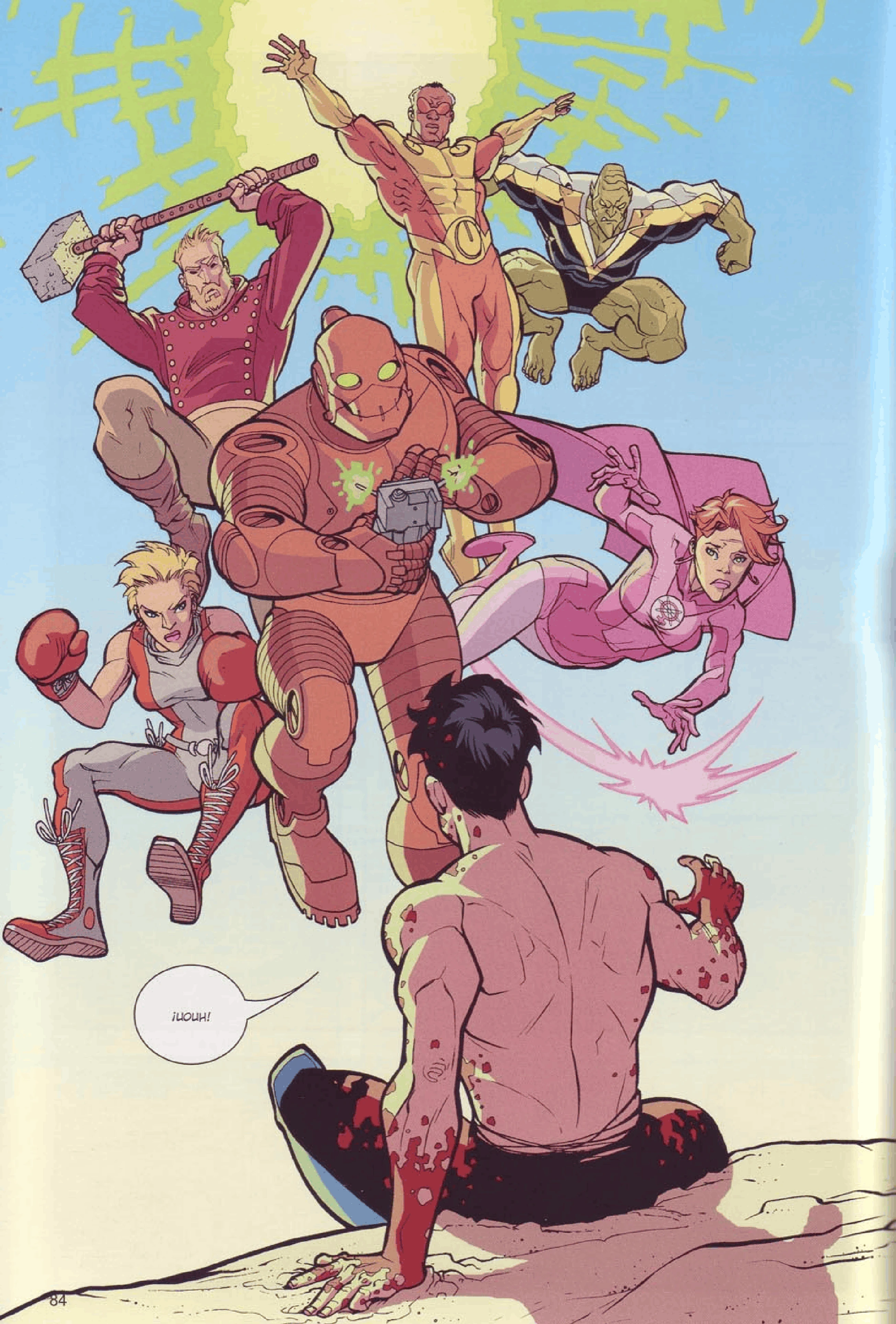 INVINCIBLE capítulo 4, página 230