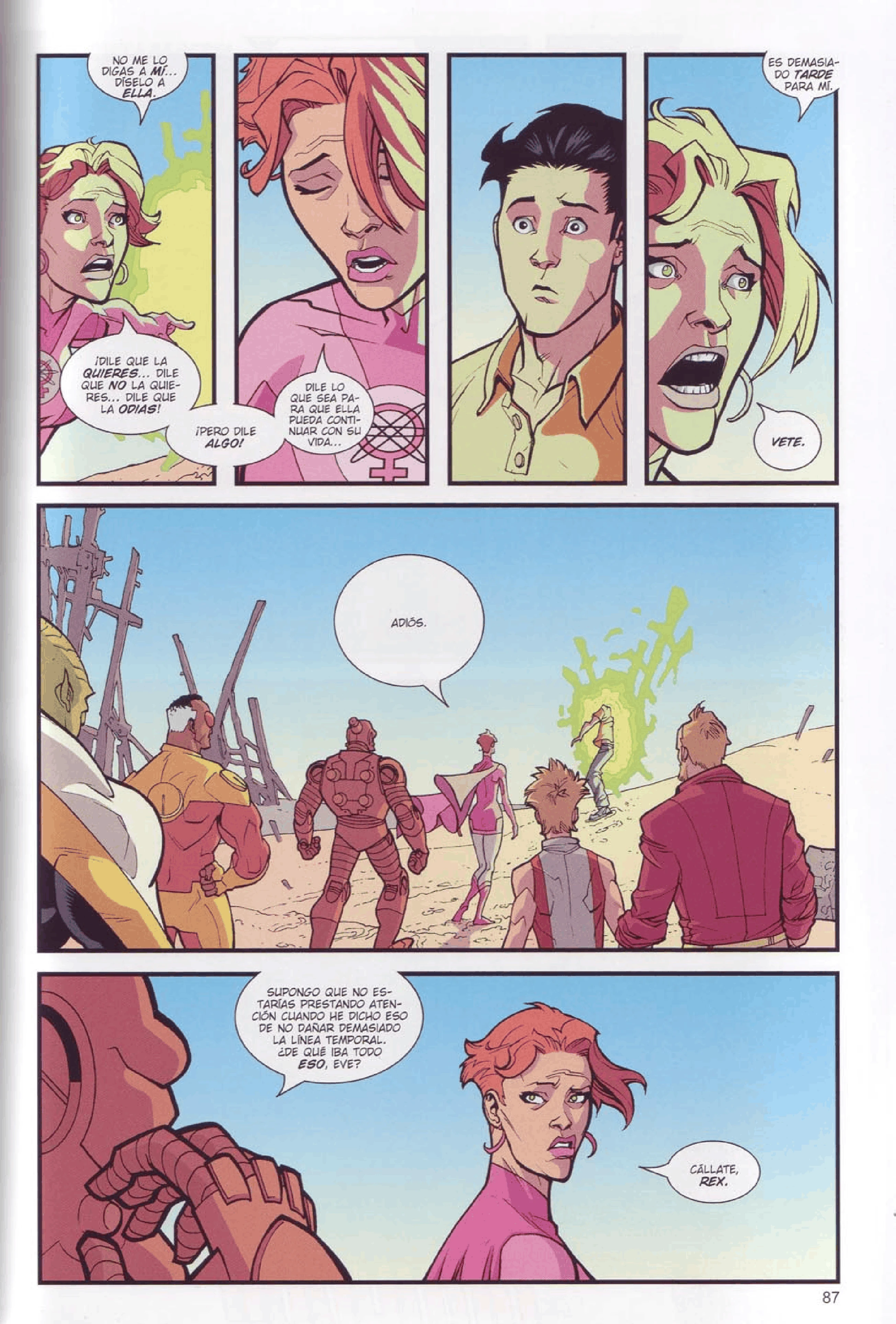 INVINCIBLE capítulo 4, página 233