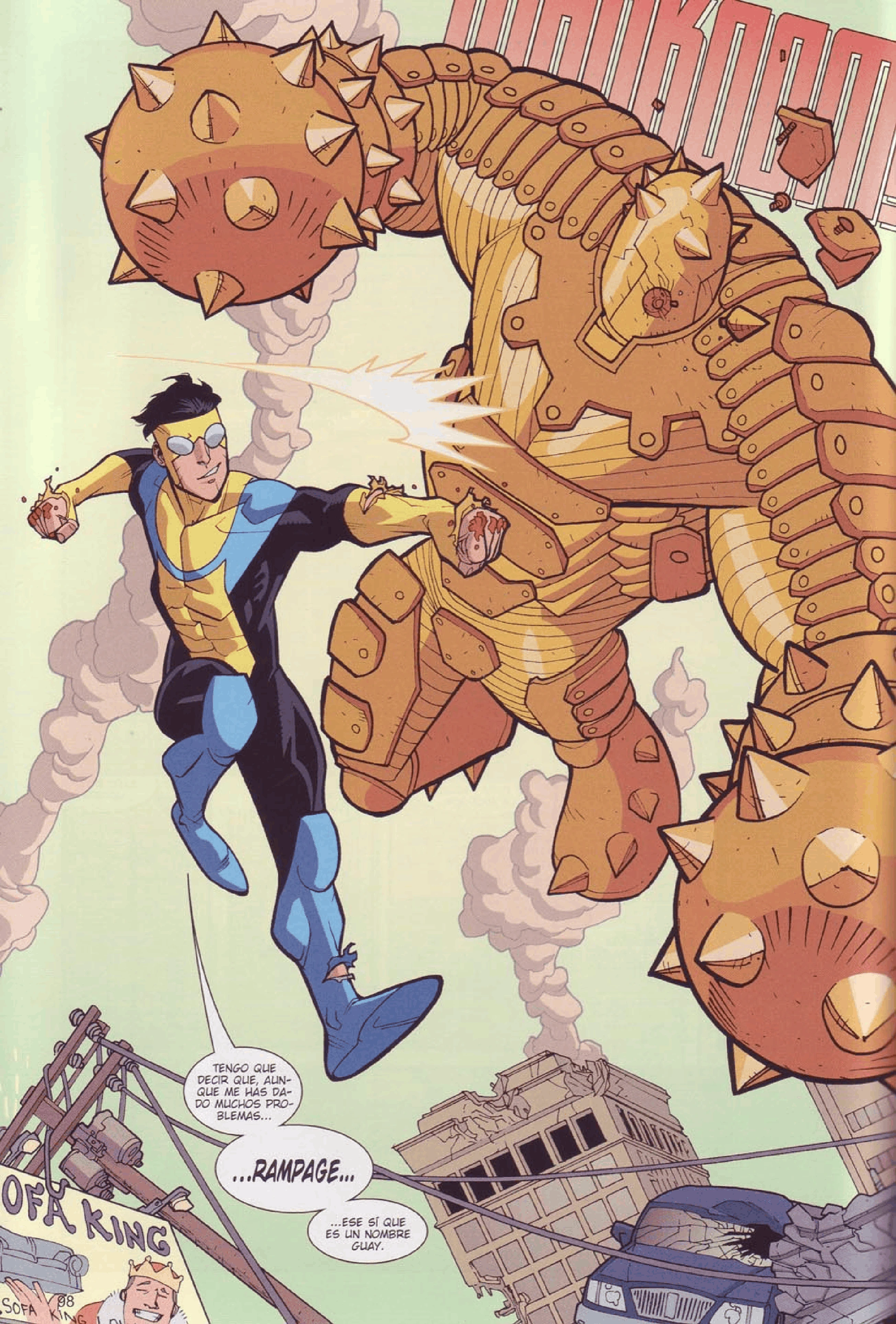 INVINCIBLE capítulo 4, página 244