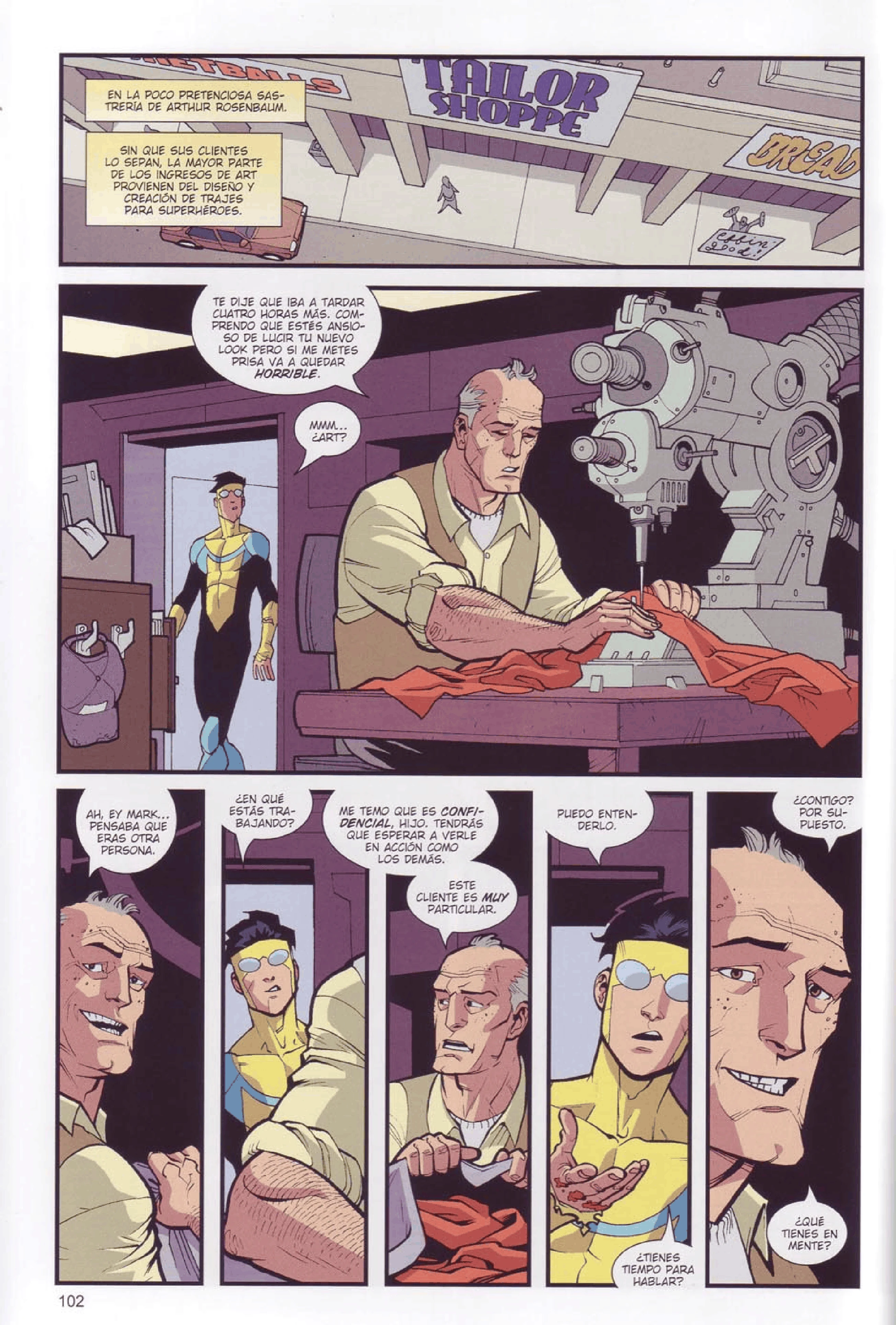 INVINCIBLE capítulo 4, página 248