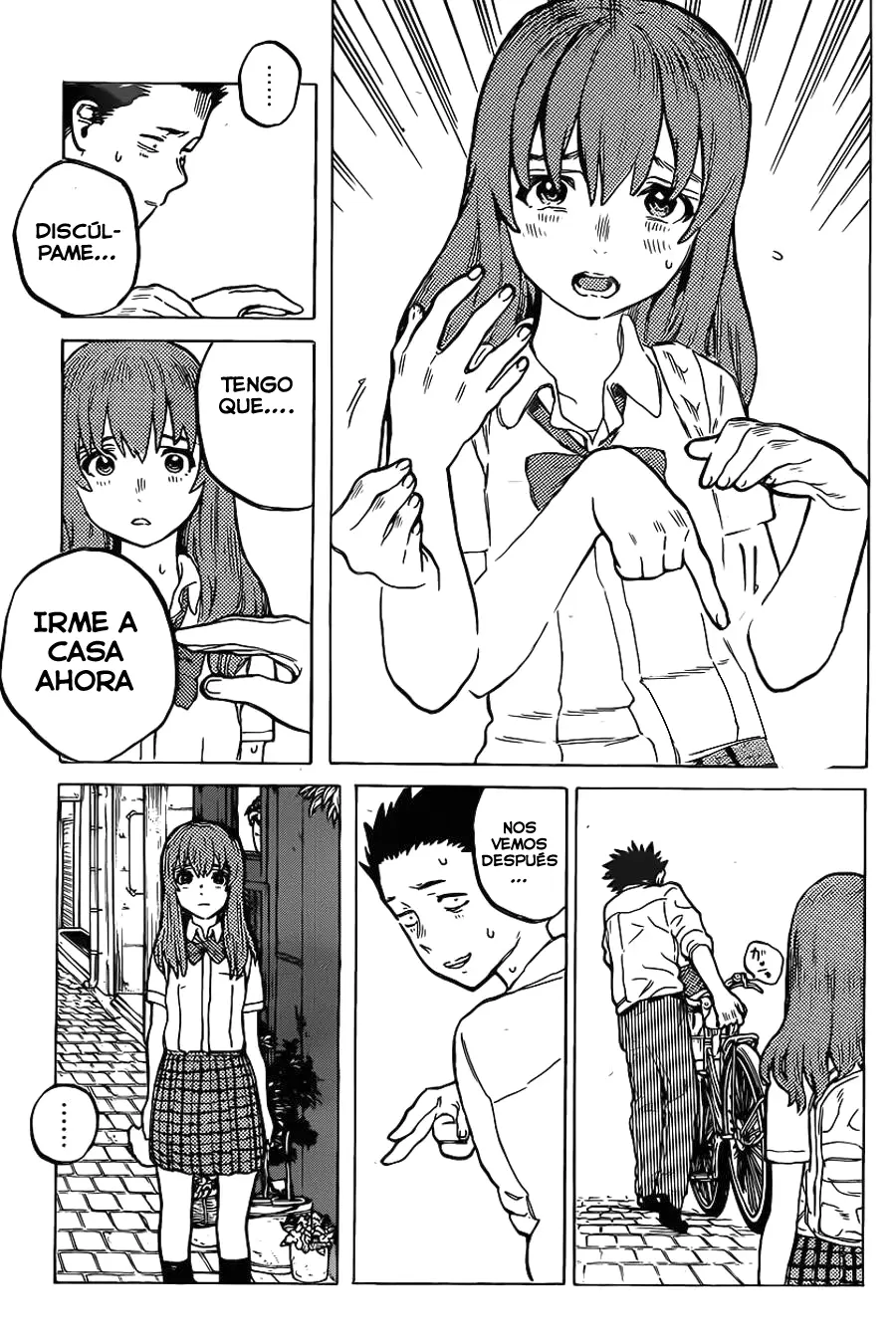 Koe no Katachi capítulo 21, página 14