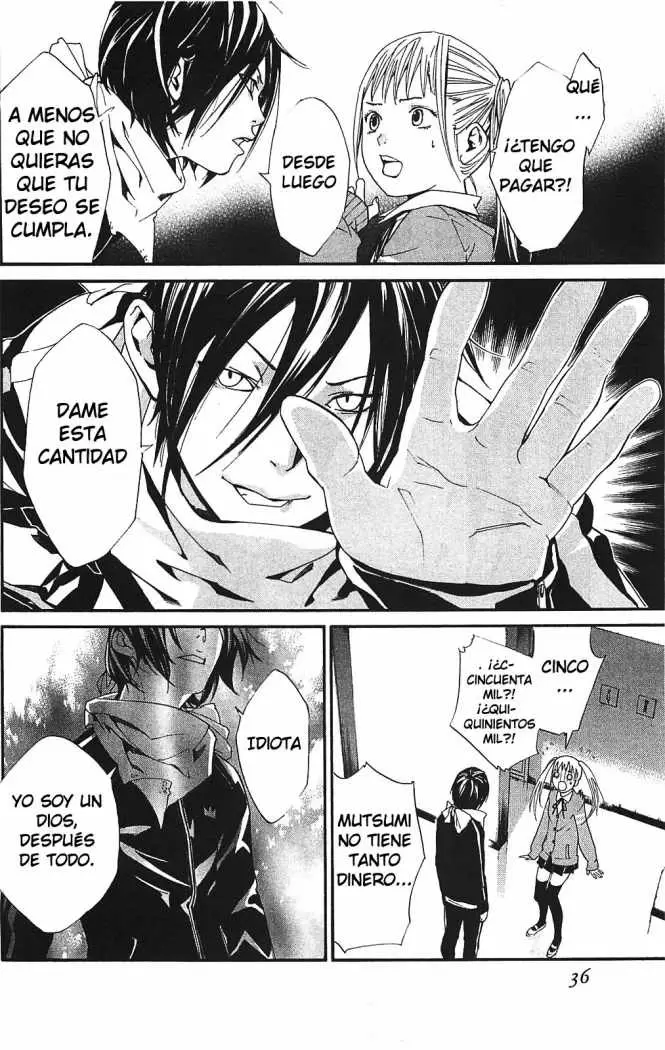Noragami capítulo 1, página 34