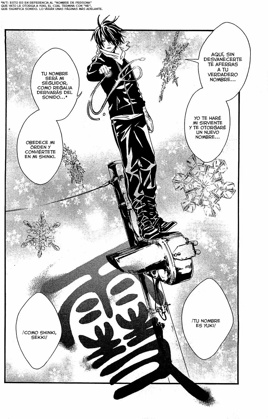 Noragami capítulo 3, página 40