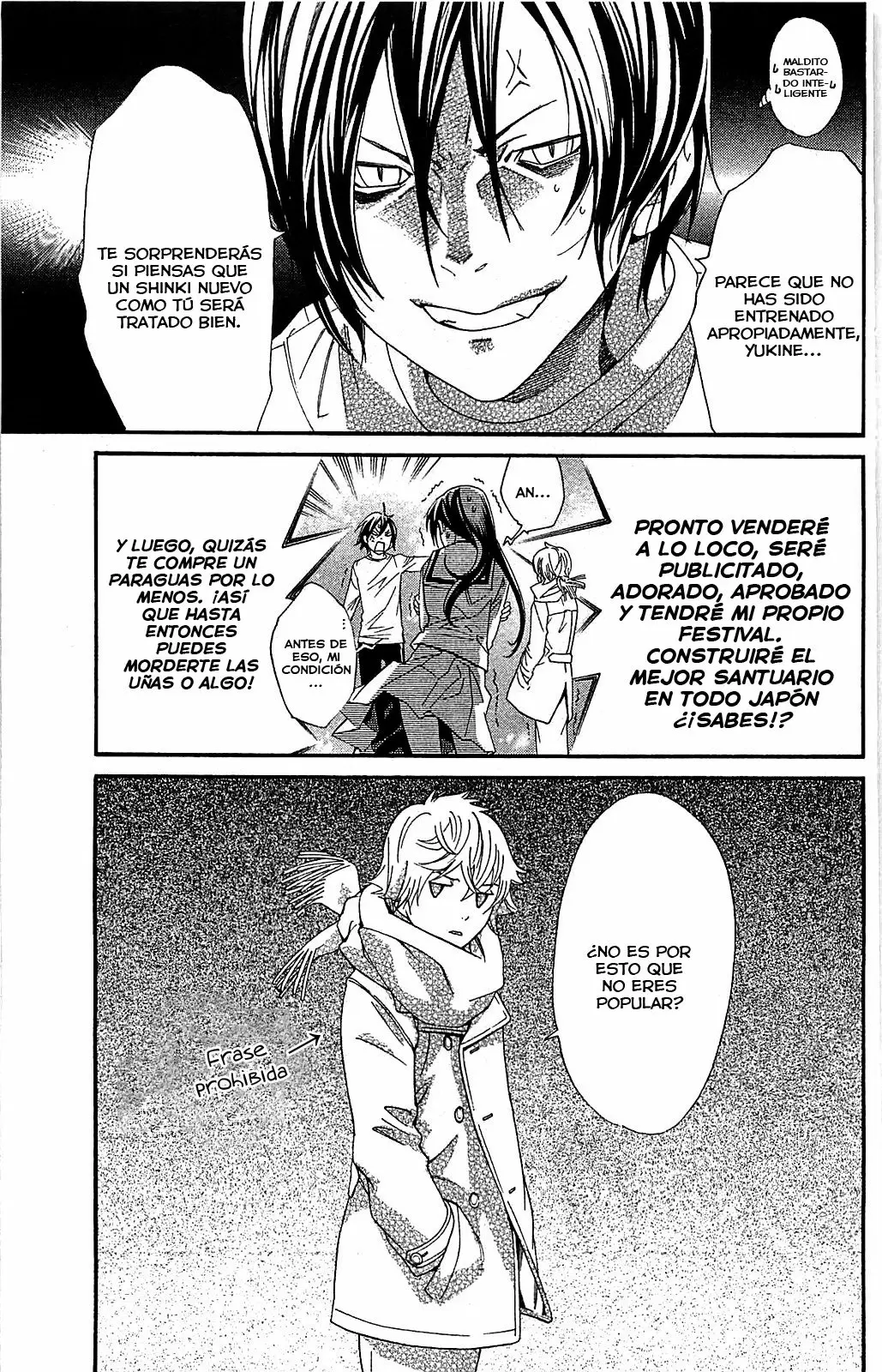 Noragami capítulo 3, página 52