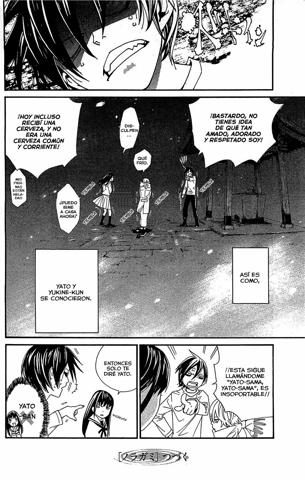 Noragami capítulo 3, página 53
