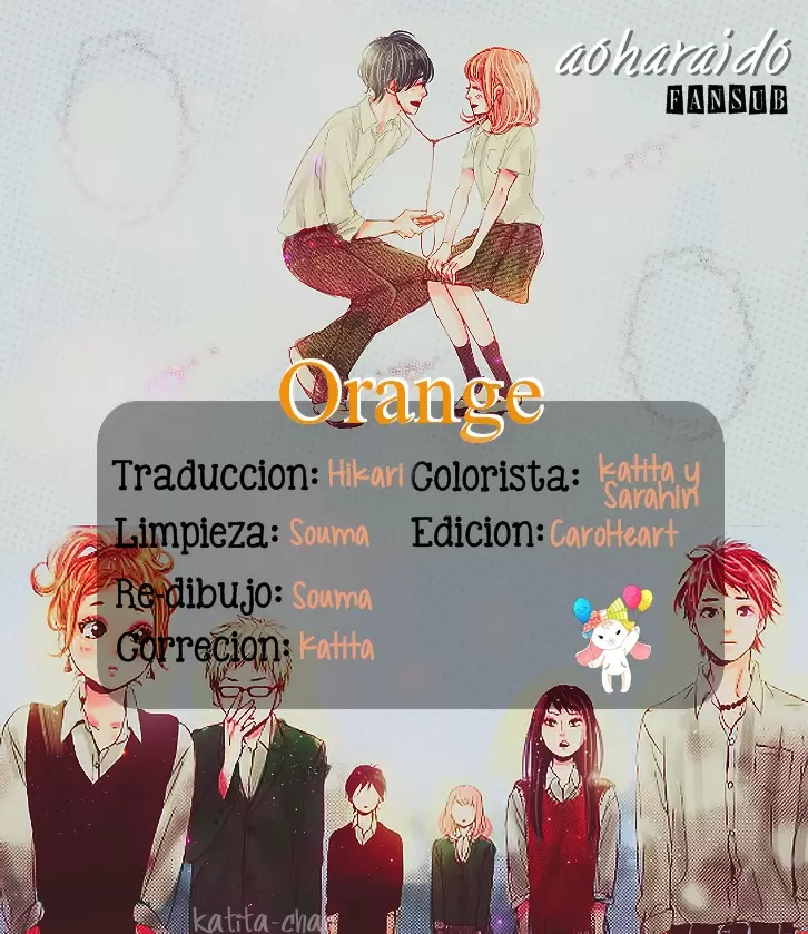 Orange capítulo 21, página 1