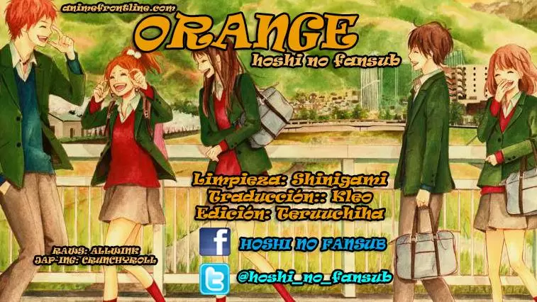 Orange capítulo 22, página 1