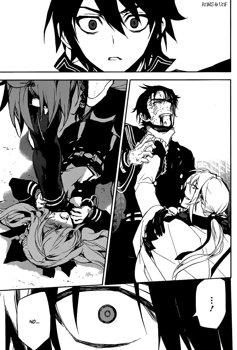 Owari No Seraph capítulo 13, página 34