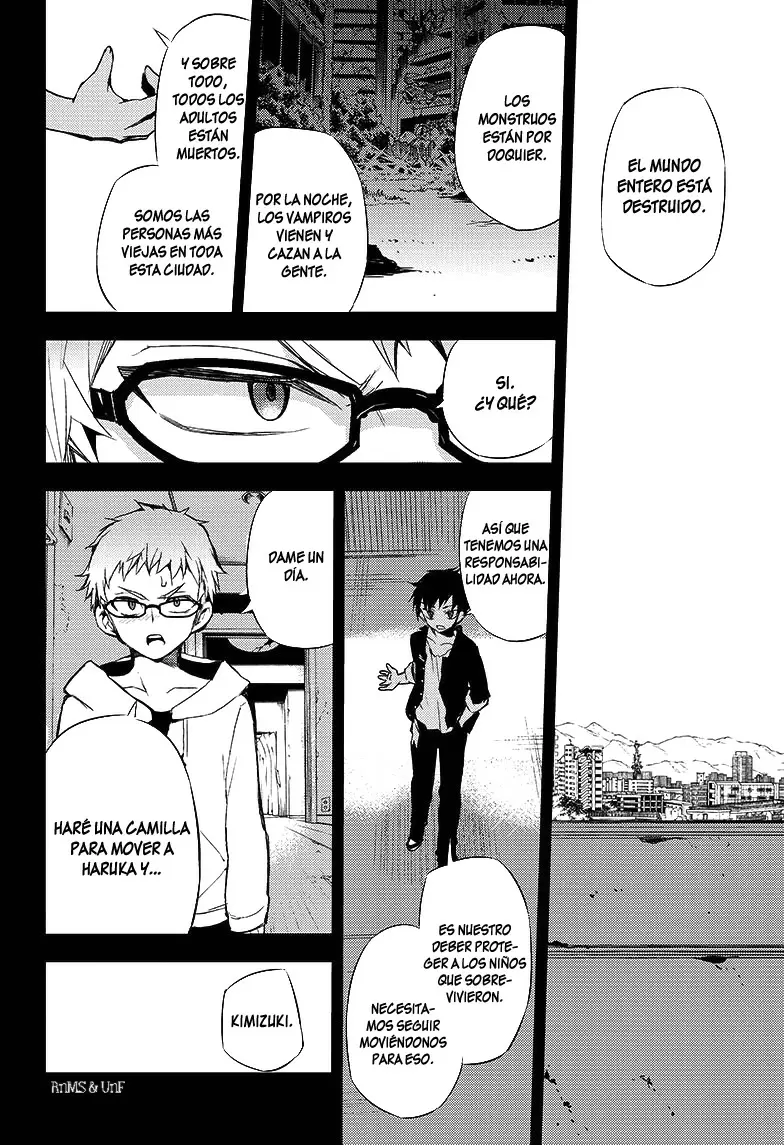 Owari No Seraph capítulo 21, página 19