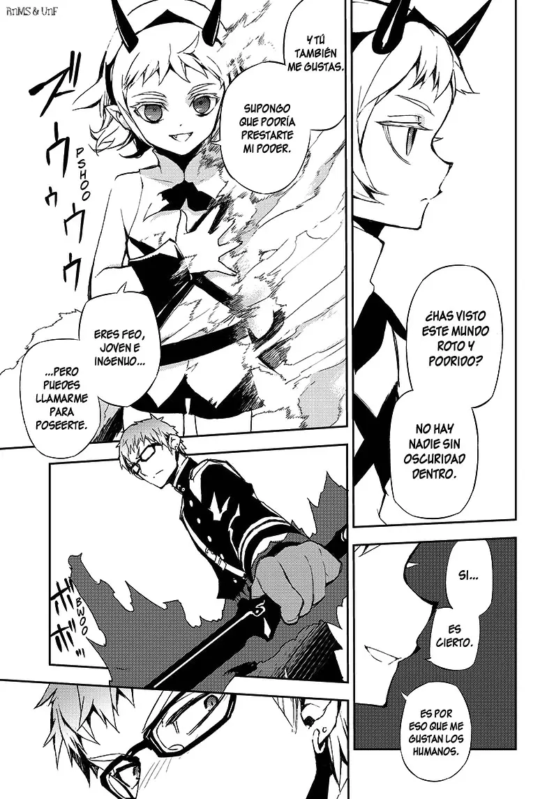 Owari No Seraph capítulo 21, página 33