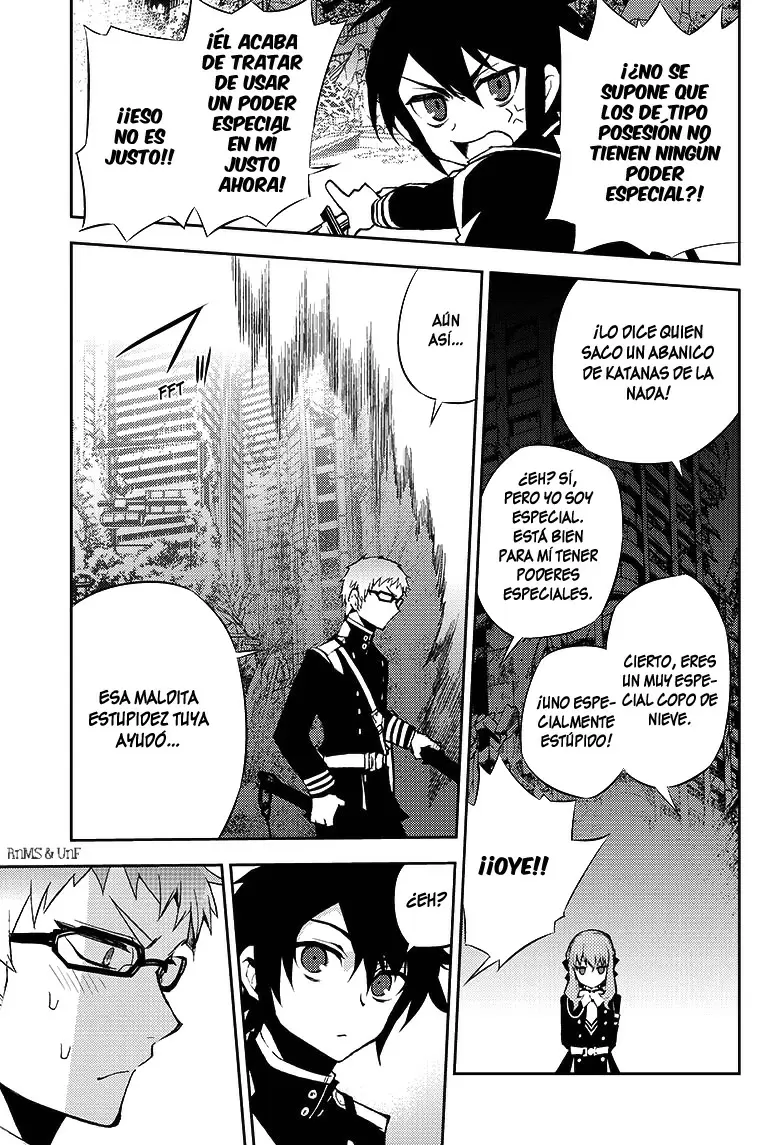 Owari No Seraph capítulo 21, página 42