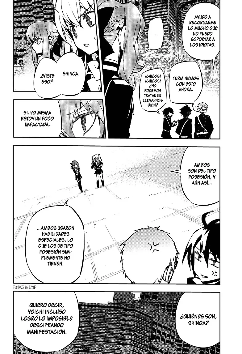 Owari No Seraph capítulo 21, página 43