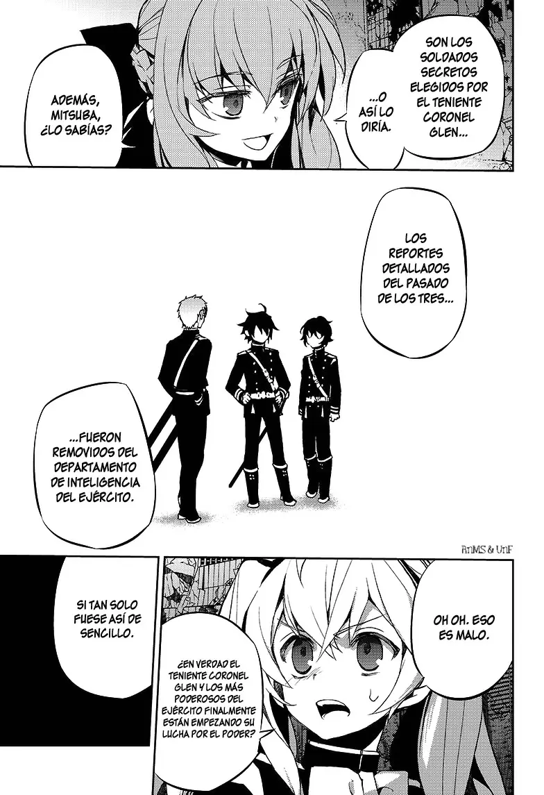 Owari No Seraph capítulo 21, página 44