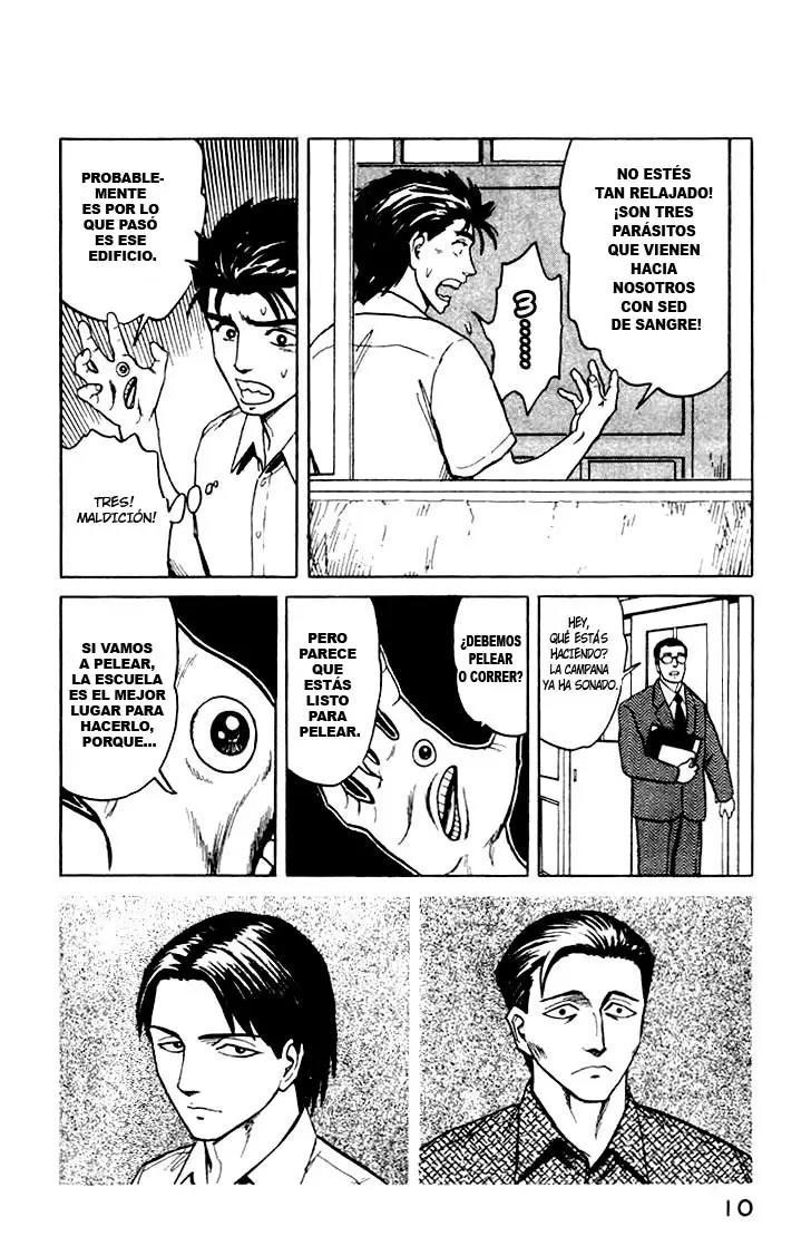 Parasyte capítulo 39, página 10