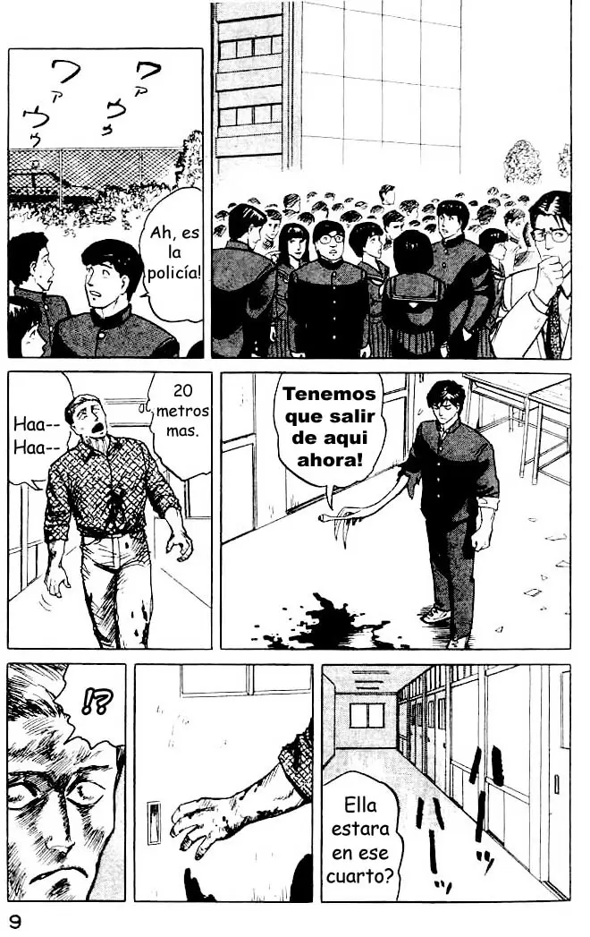 Parasyte capítulo 8, página 9