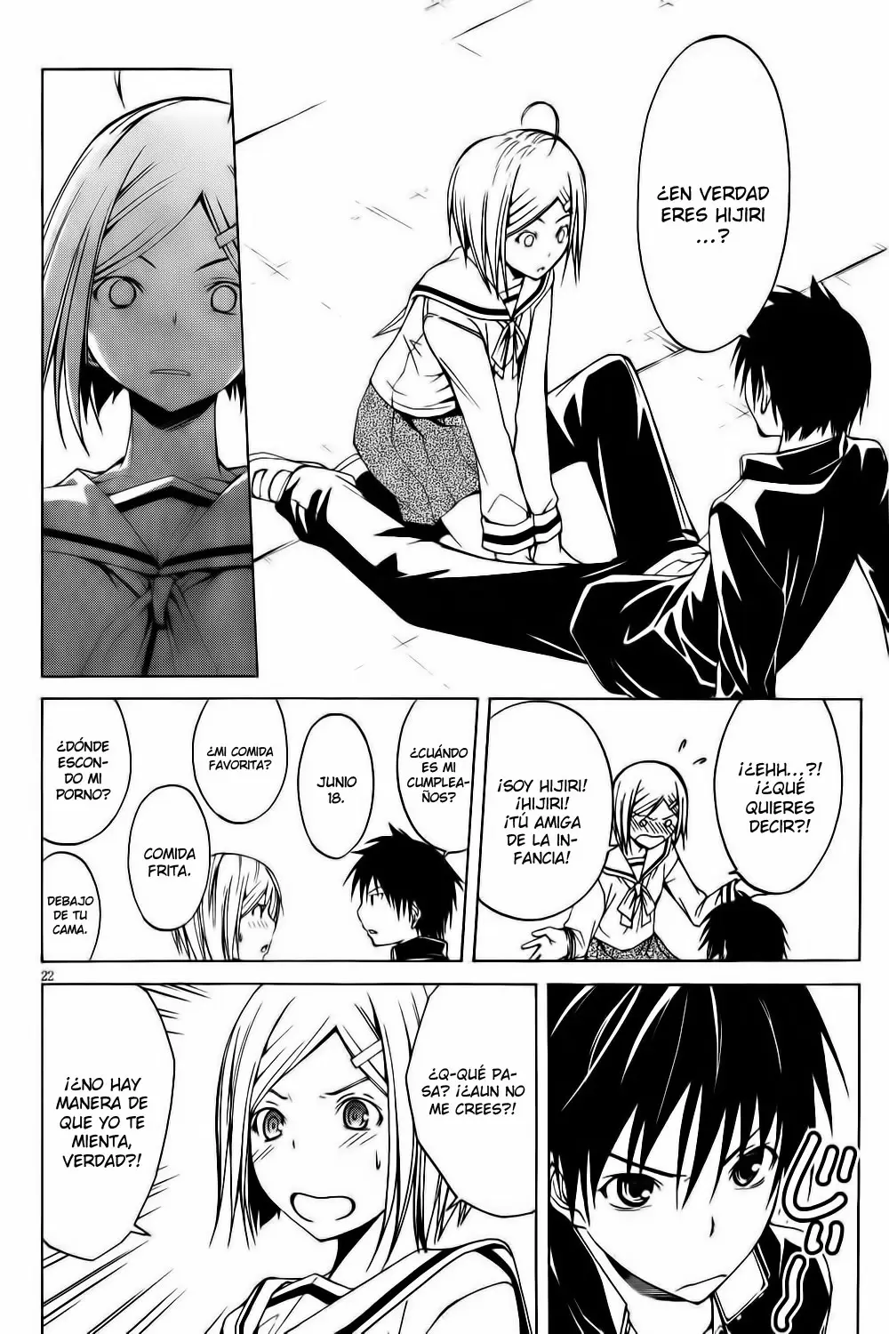 Trinity Seven capítulo 0, página 26