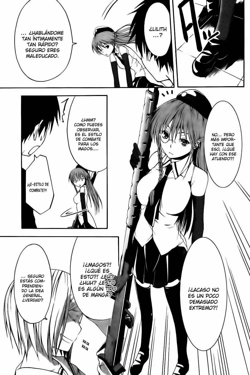 Trinity Seven capítulo 0, página 31