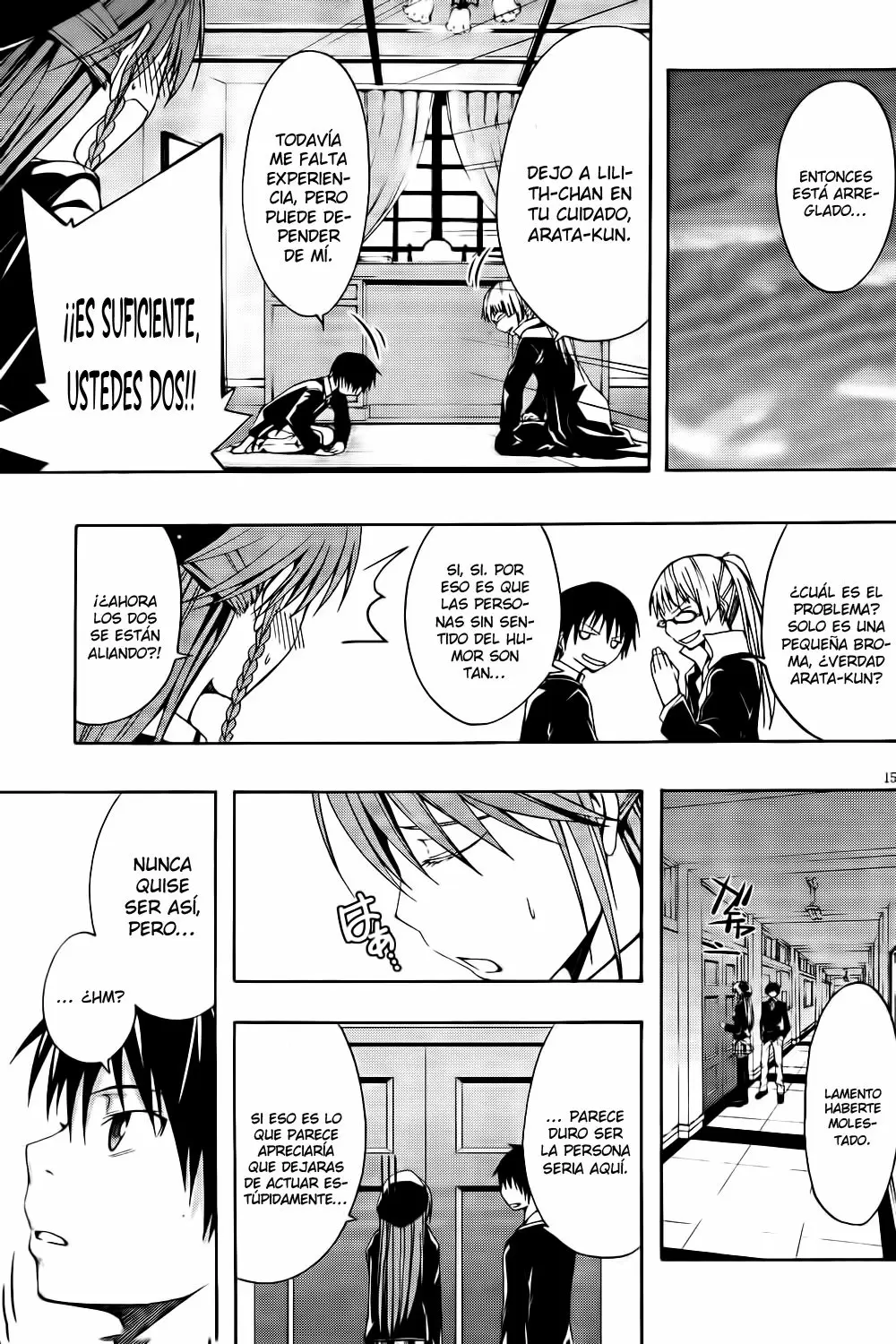 Trinity Seven capítulo 1, página 13