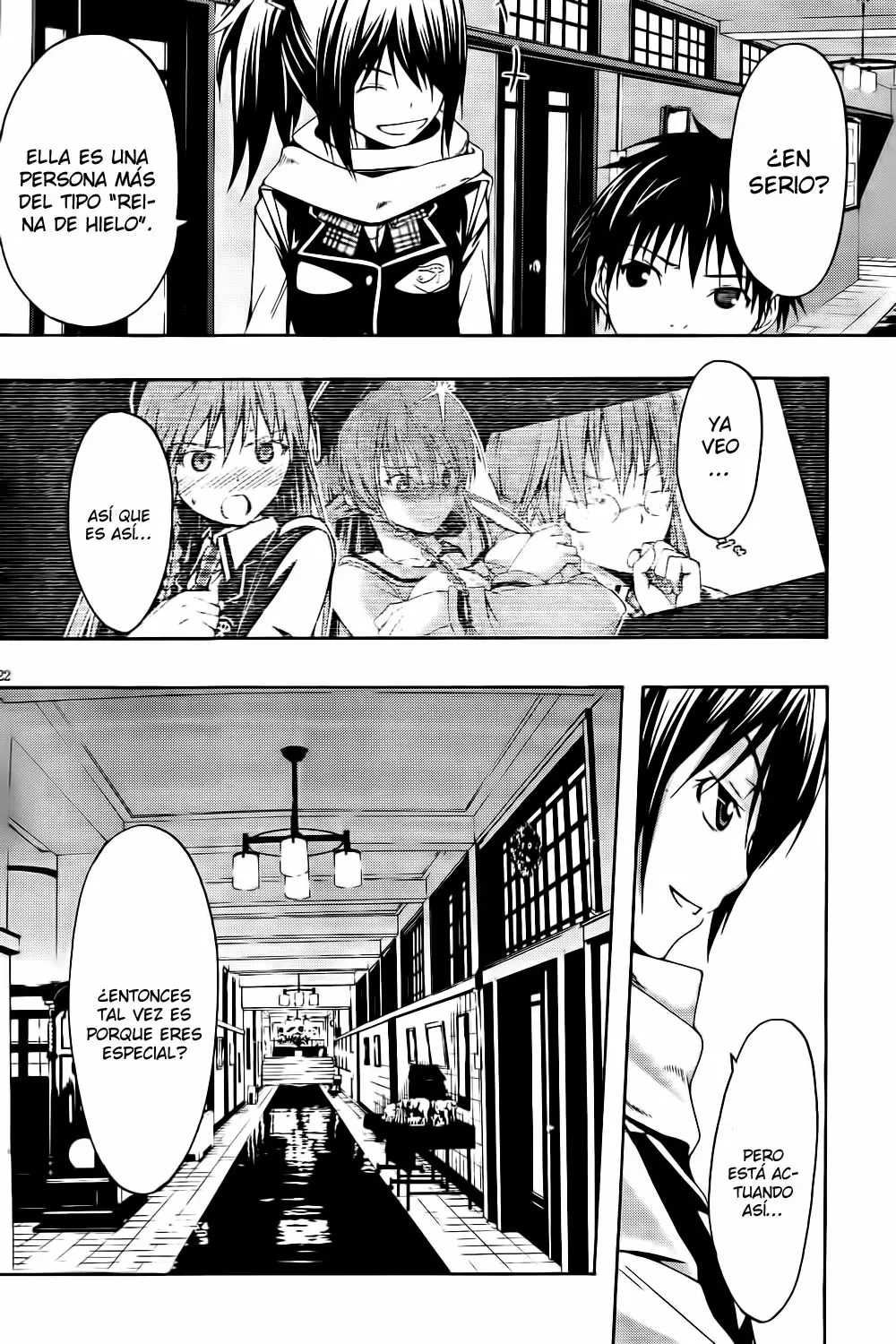 Trinity Seven capítulo 1, página 20