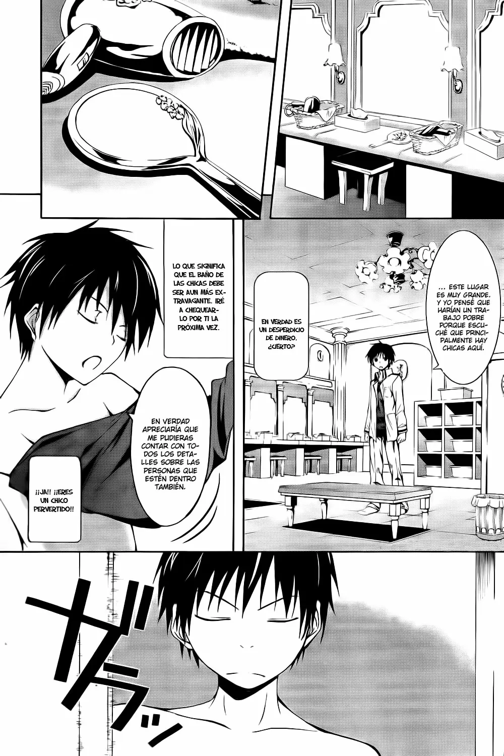 Trinity Seven capítulo 1, página 23