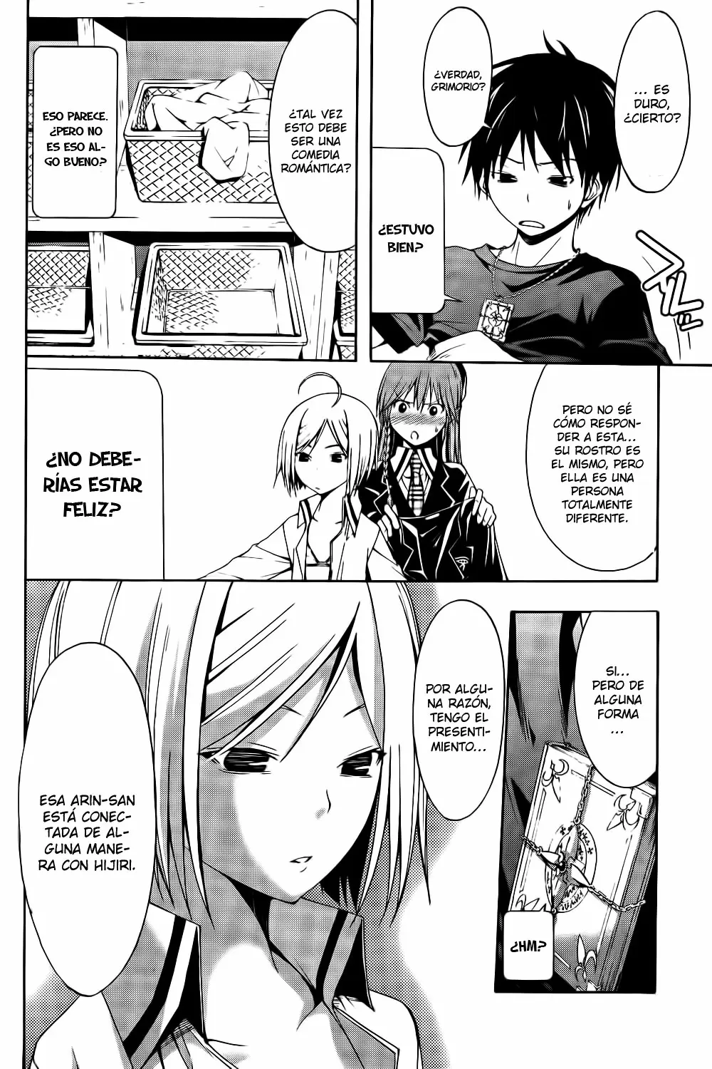 Trinity Seven capítulo 1, página 32