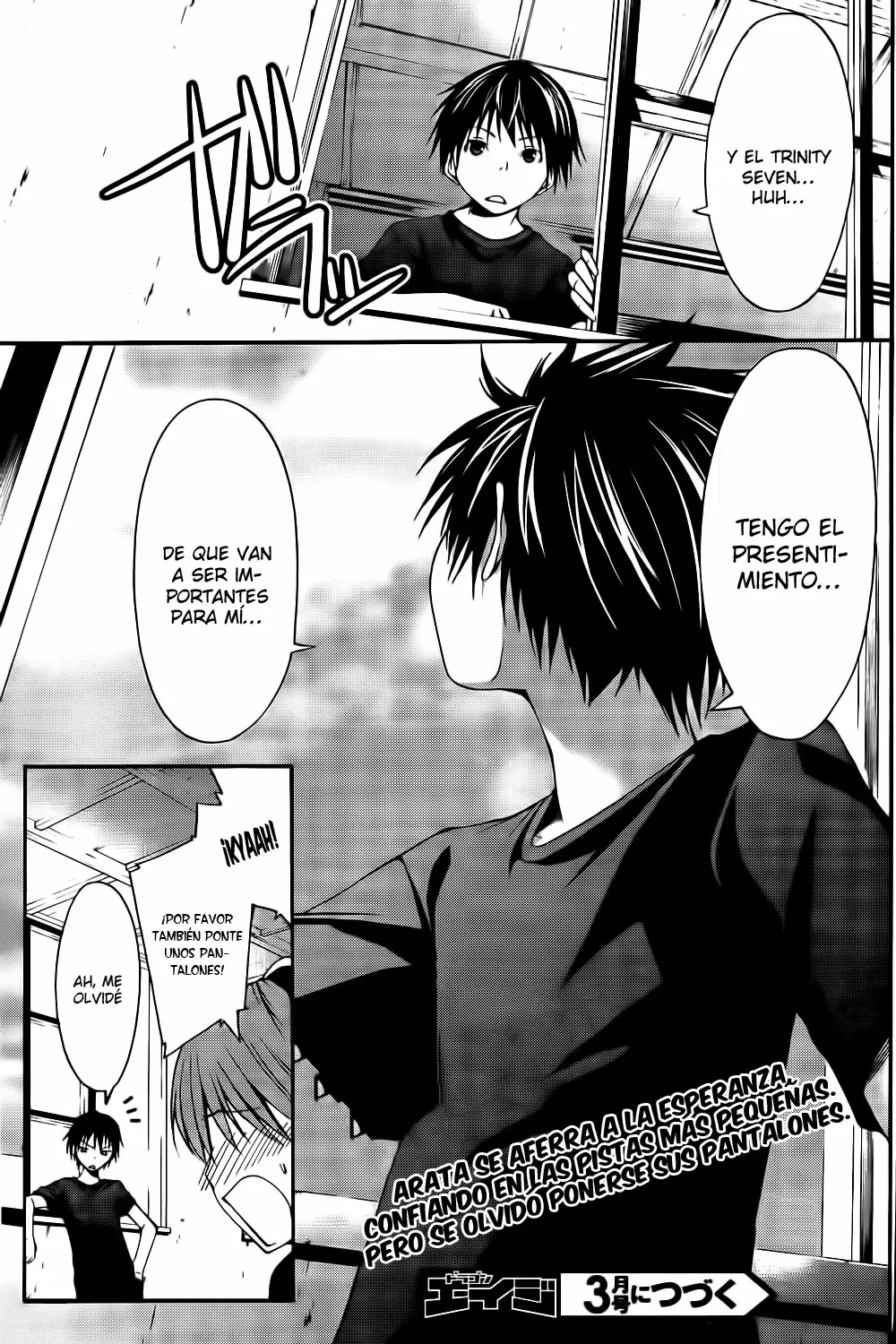 Trinity Seven capítulo 1, página 33