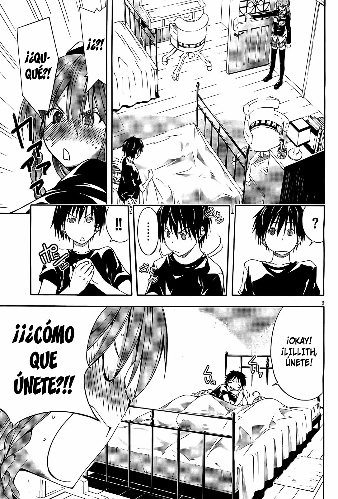 Trinity Seven capítulo 10, página 3