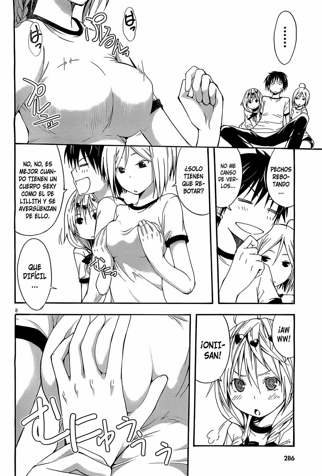 Trinity Seven capítulo 10, página 8