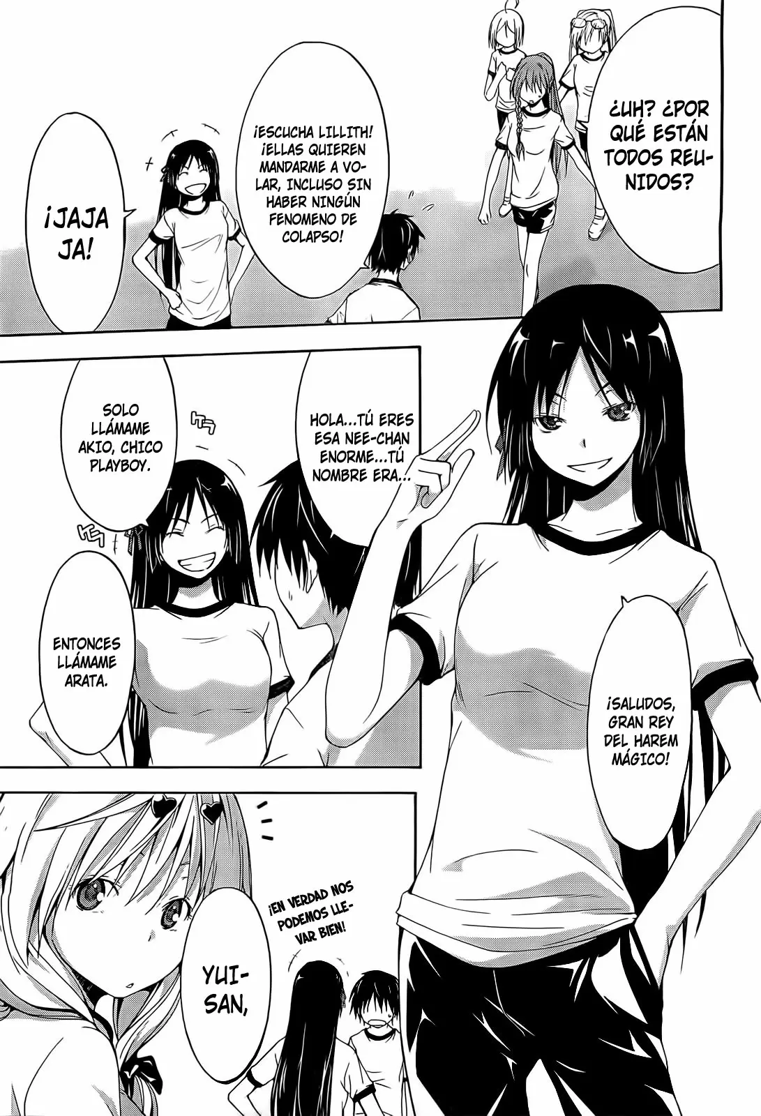Trinity Seven capítulo 10, página 11