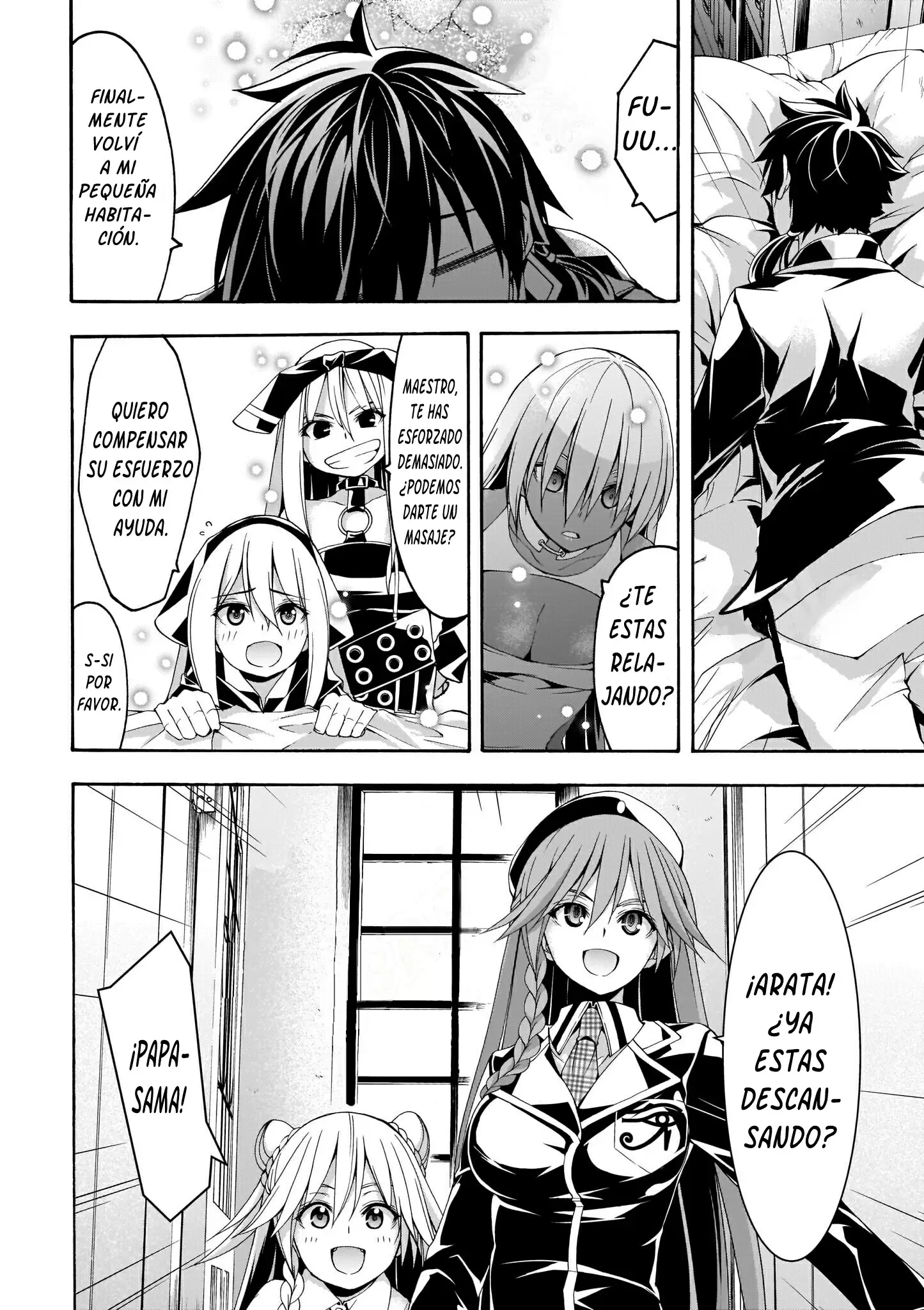 Trinity Seven capítulo 100, página 6