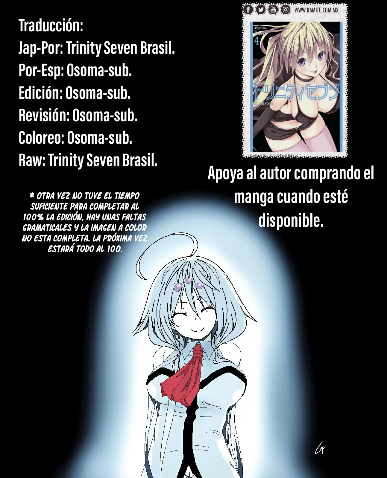 Trinity Seven capítulo 100, página 30